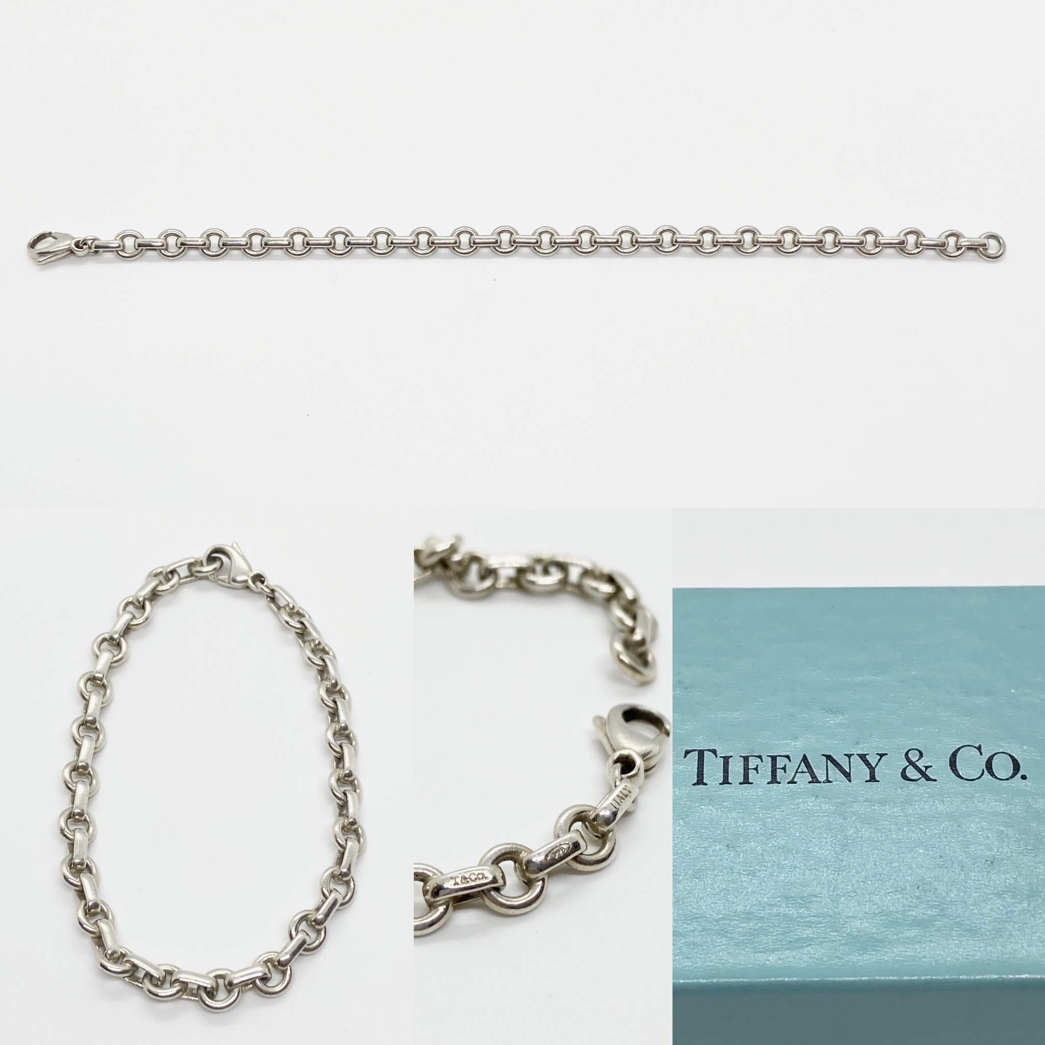 tiffany style silver bracelet