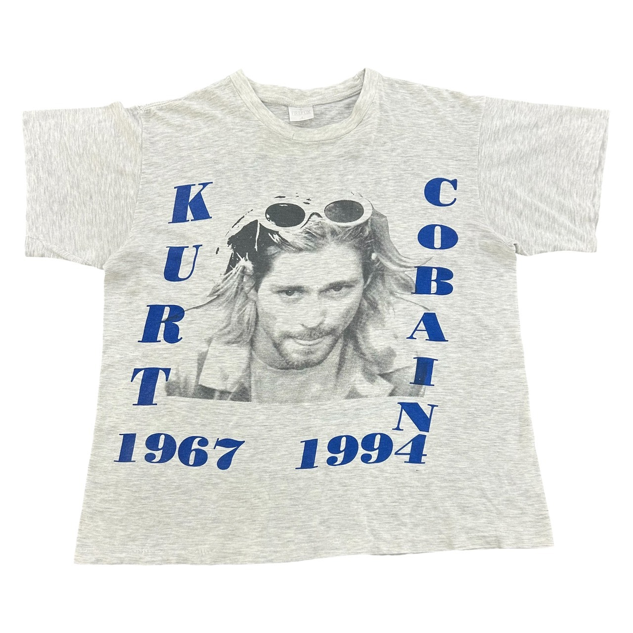 KURT COBAIN カートコバーン 1967-1994 フォトプリント バンドT BOOT LEG ブラック 古着 ロックT L