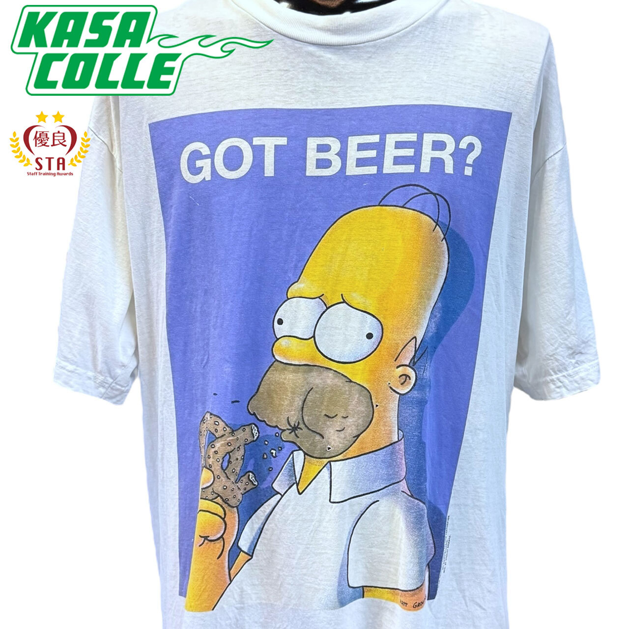 【THE SIMPSONS】シンプソンズ GOT BEER Tシャツ XL
