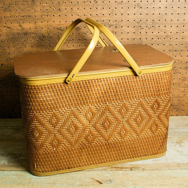 レッドモン ピクニックバスケット Redmon Picnic Basket Ag04 Arrows Camp オールドキャンプギア専門店