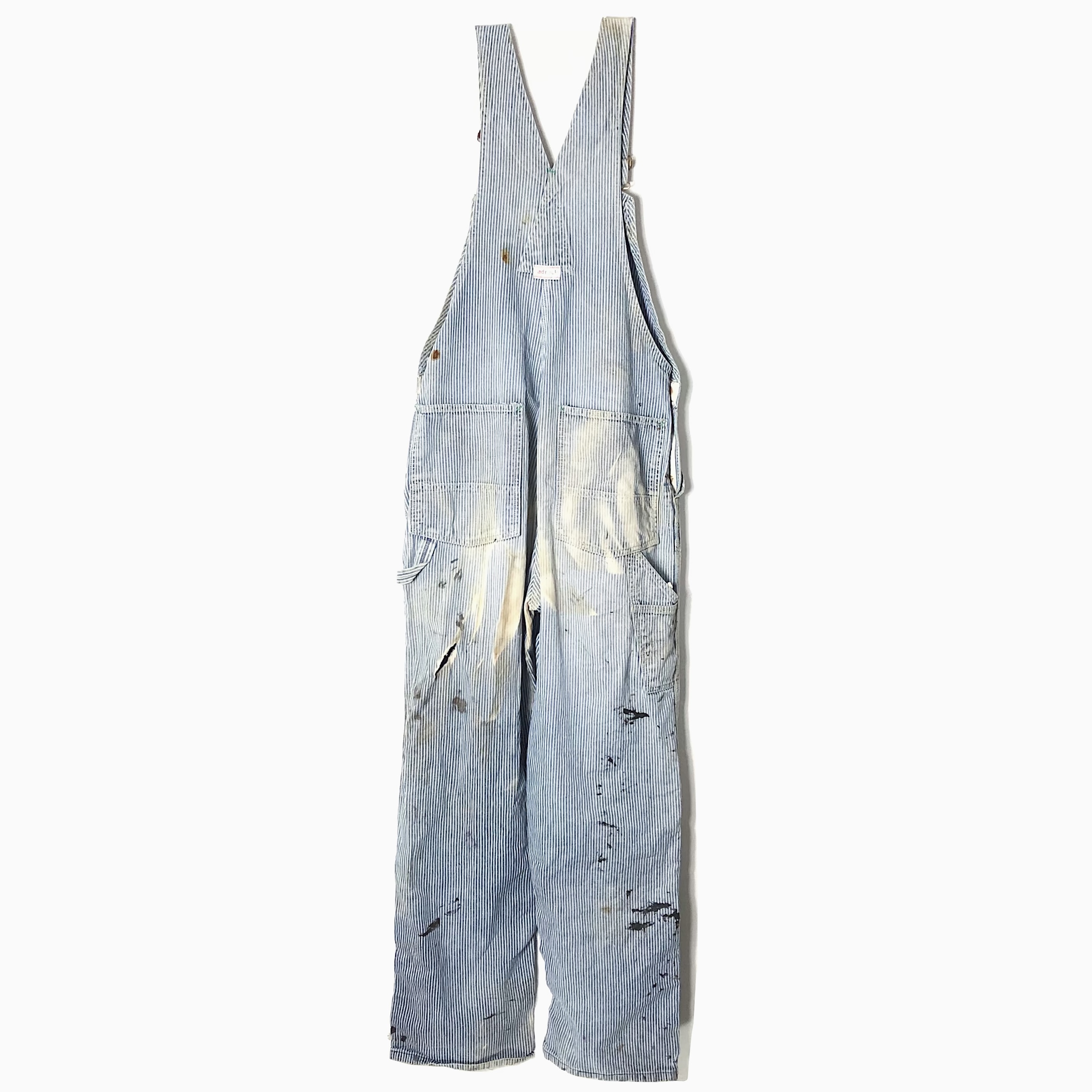 Vintage 70〜80's【redrock】Grunge Hickory Overalls の画像 2