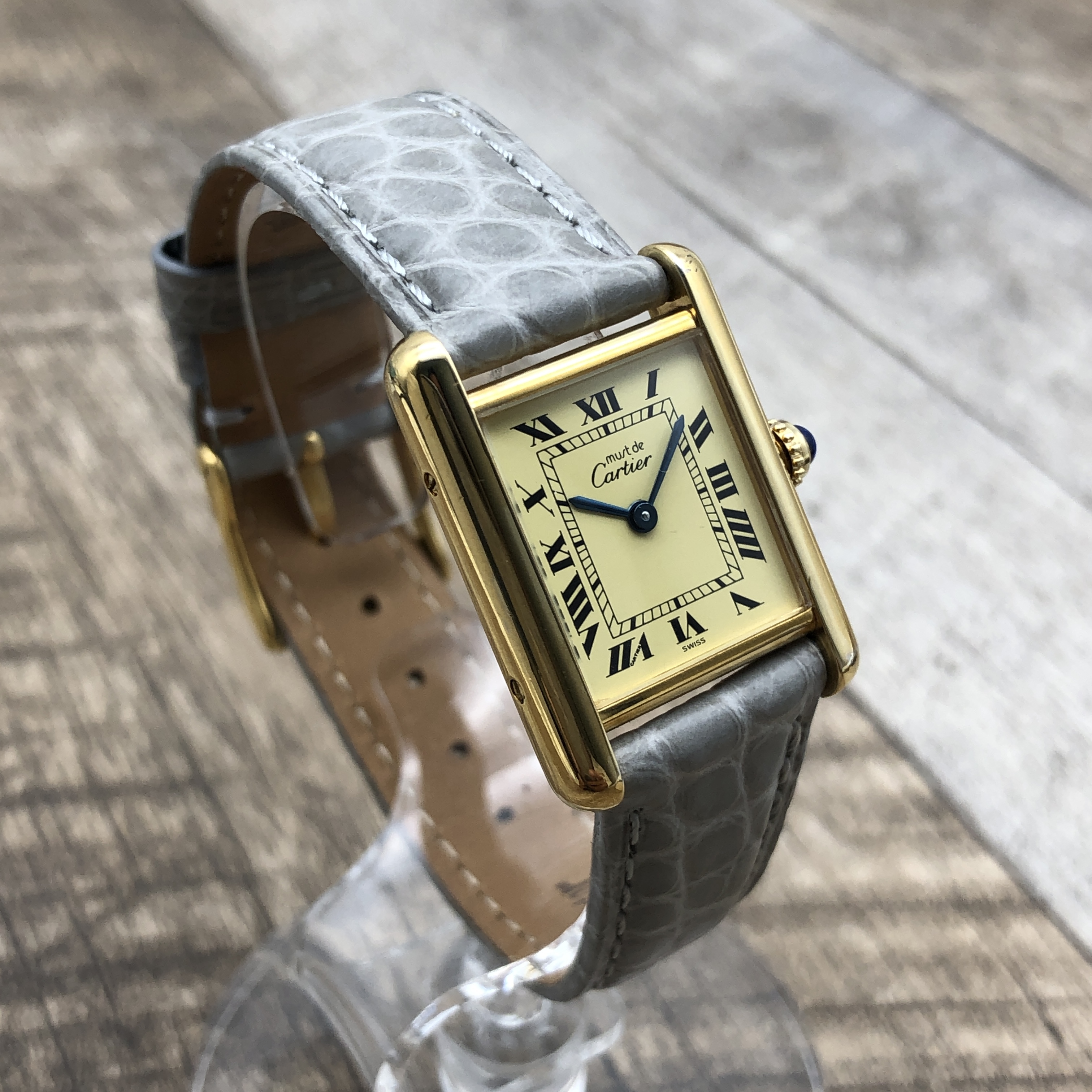 OH済 極美品 カルティエ タンク SM 新品ベルト ヴィンテージ 腕時計 | Masaco Vintage （マサコ ヴィンテージ ）腕時計