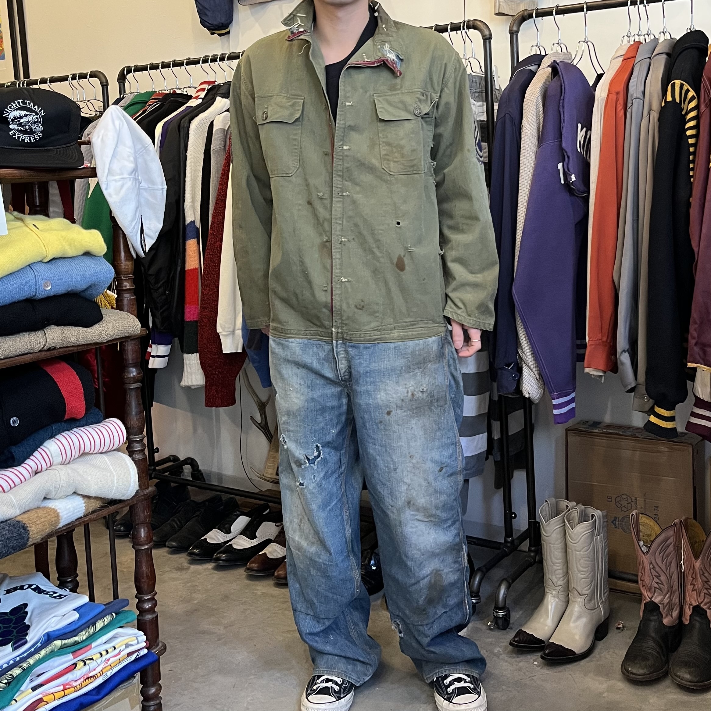 Vintage 40〜50's Grunge Custom Jumpsuit の画像 3