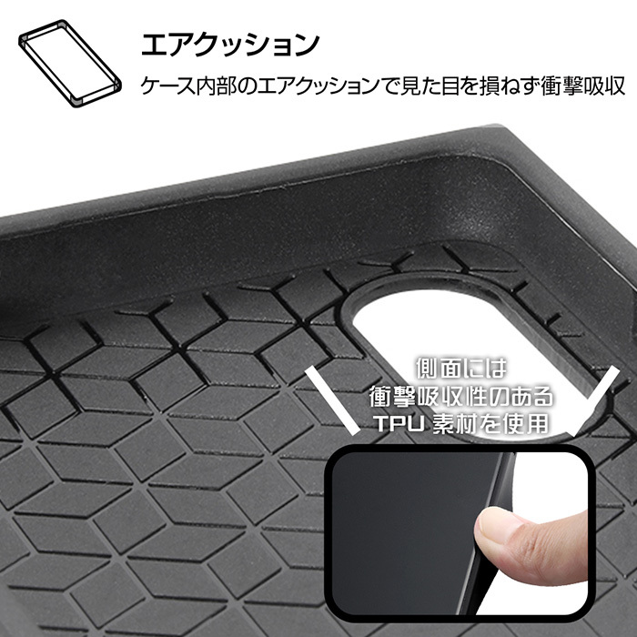 メール便 送料無料 Xperia Ace Ii ワンピース ハイブリッド スクエア ケース カバー ソフト ソフトケース ハードケース グッズ ルフィ エース サンジ ゾロ チョッパー エクスペリア エース マークツー Aceii 2 Xperiaaceii So 41b スマホケース スマホカバー S In 7h673