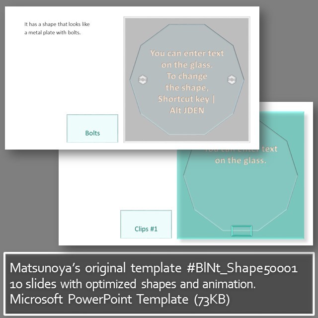 matsunoya s original template blnt shape50001 microsoft