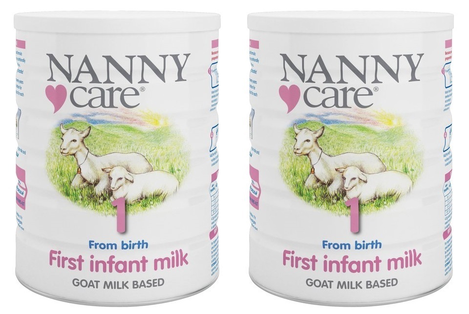 【900g 2缶セット】Nanny care ヤギ乳の乳児用粉ミルク ステップ1 【0カ月から】 | ロイヤルグディーズ