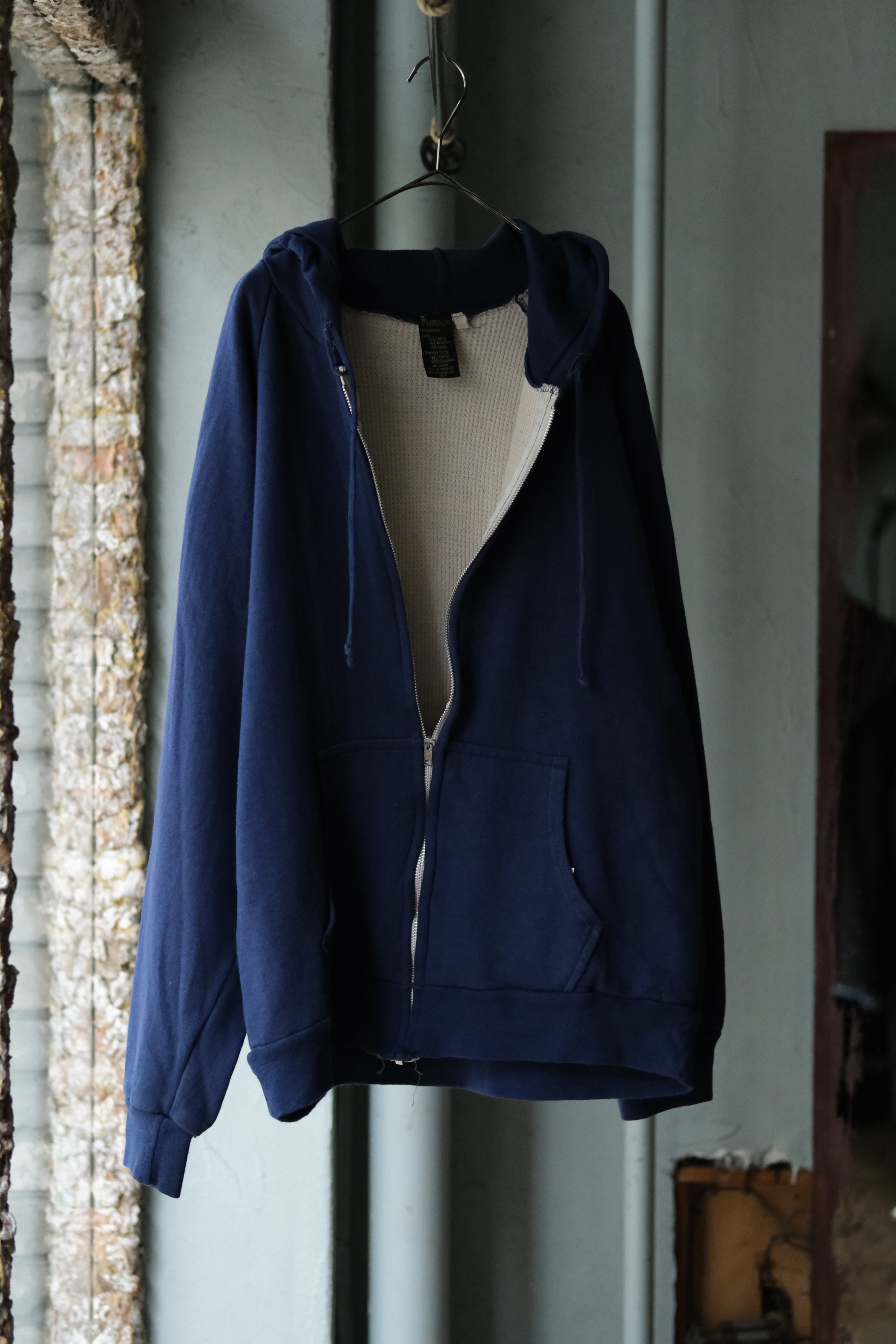 Utah／70’s “BRONZINI” thermal lining zip parka
