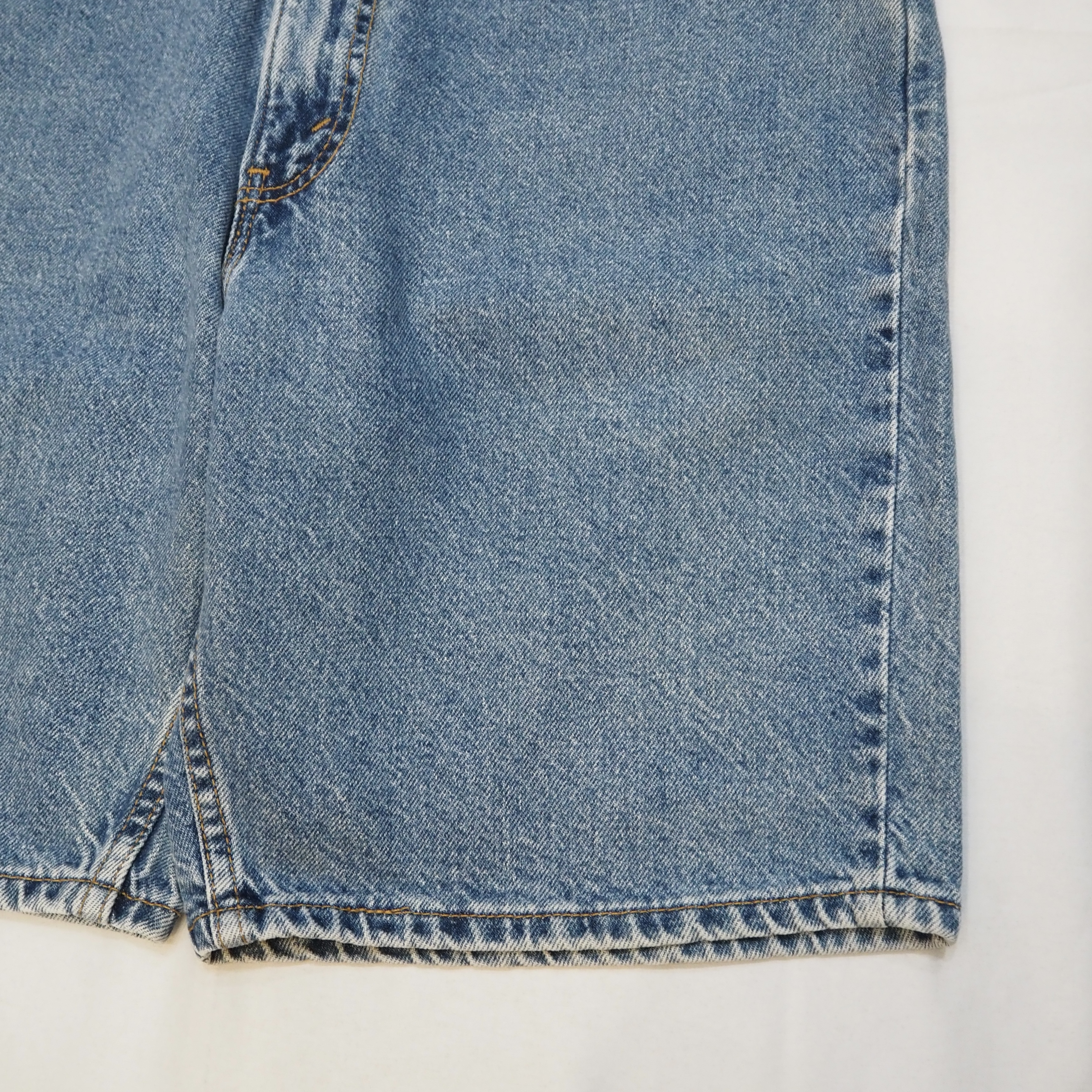 90S Levi’s 505 Blue Denim Shorts Size 36 の画像 5
