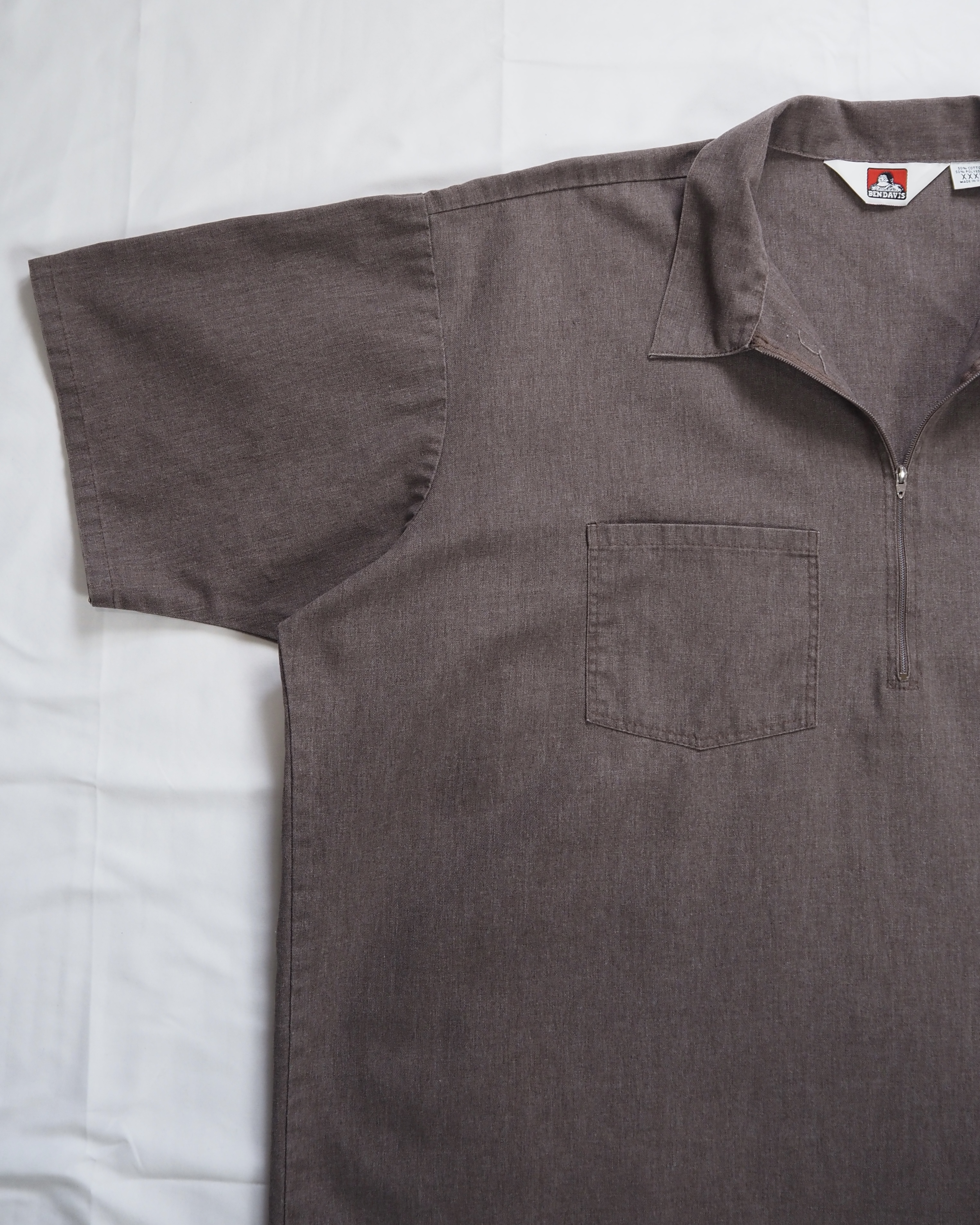 【5/6(水) 20:00入荷】90’s Ben Davis ワークシャツ XXXL アメリカ製 の画像 6