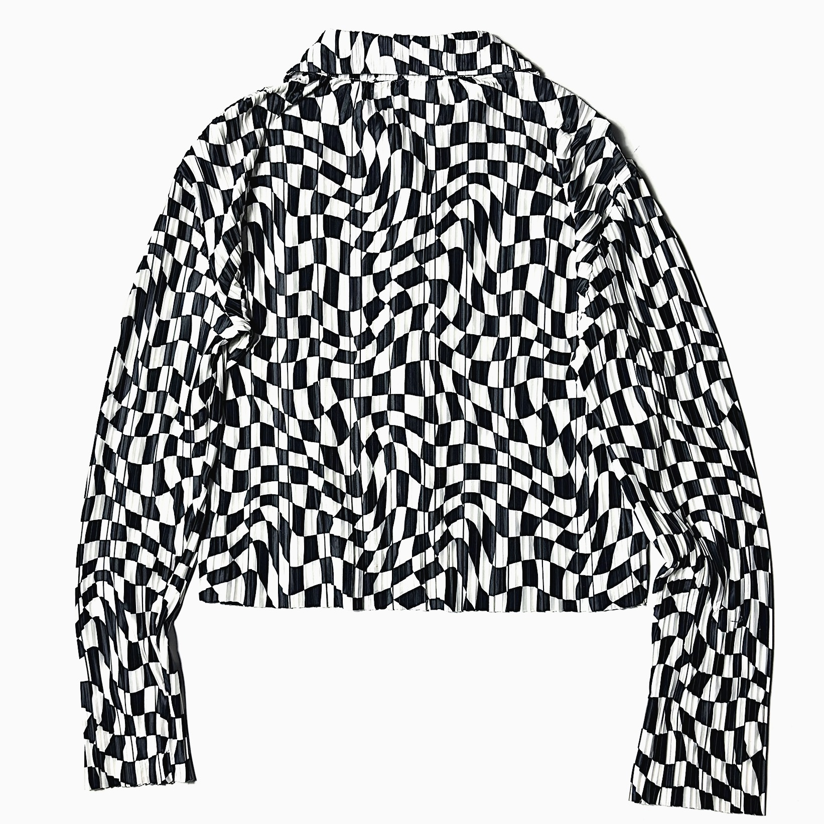 Vintage Check Pleats Shirt の画像 2