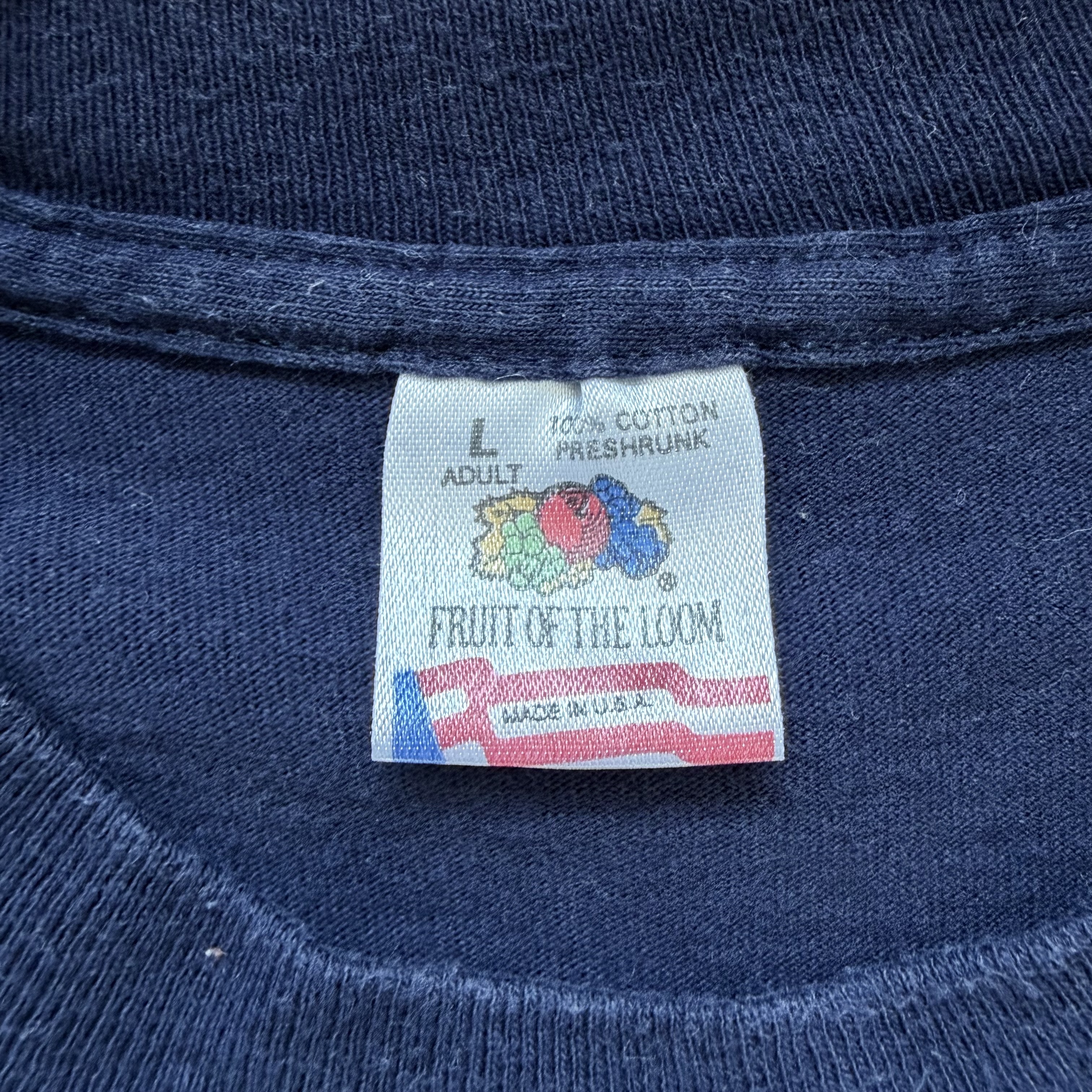 90s モーションブラー Tシャツ モザイク ビンテージ の画像 4