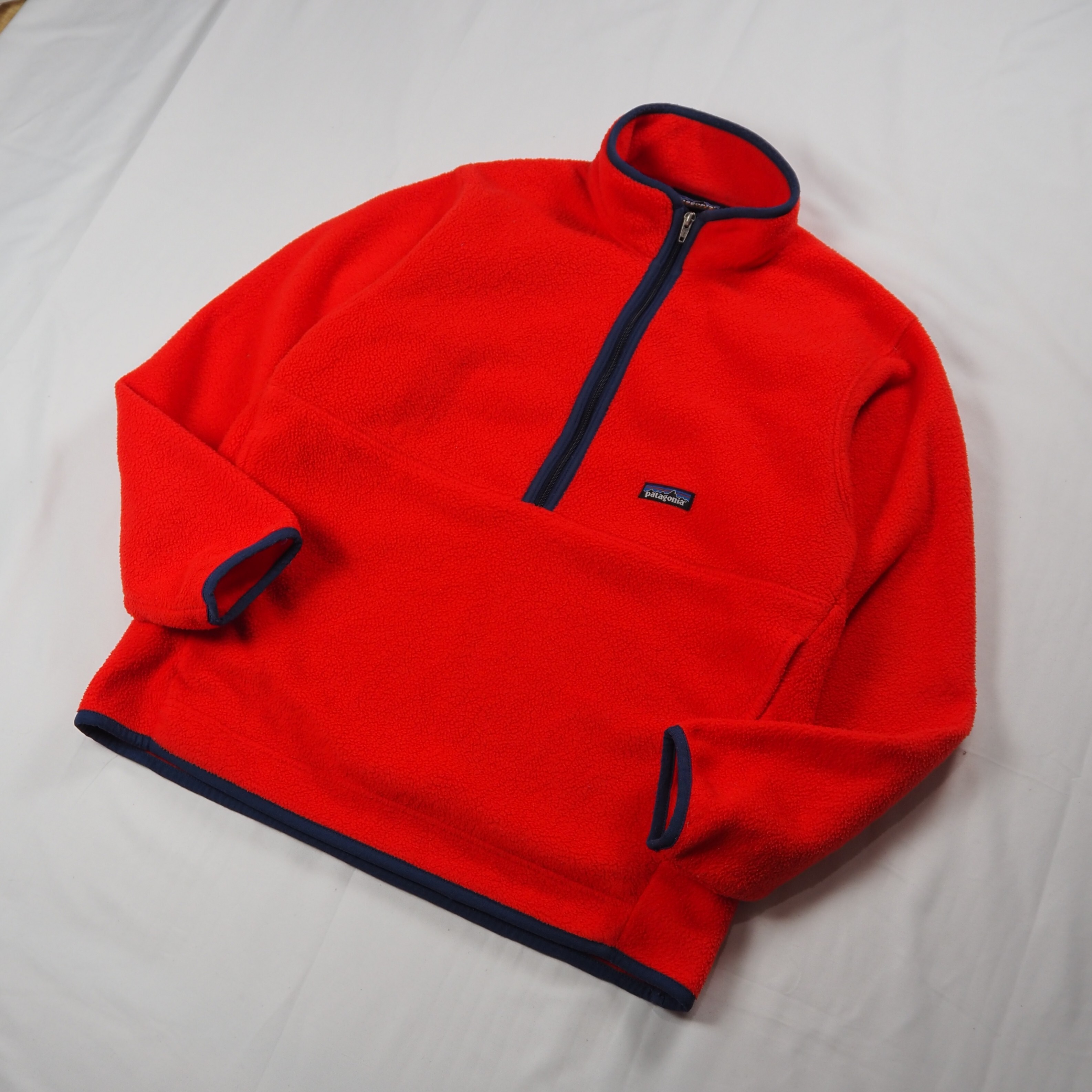 【9/23 20:00入荷】90's Patagonia マースピアル シンチラ レッド Mサイズ の画像 3