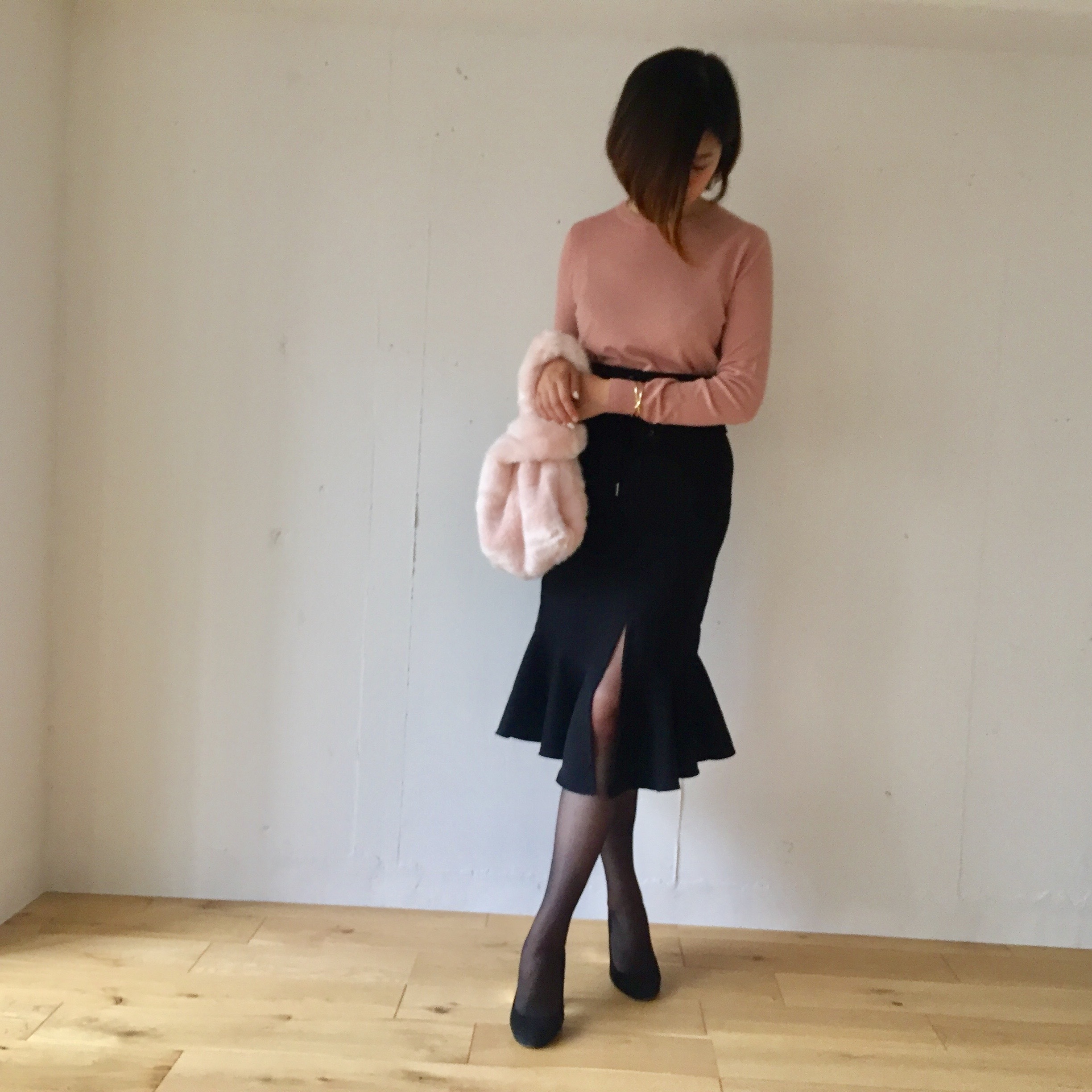 フロントスリットスカート【韓国ファッション】 | SHELBEE CLOSET