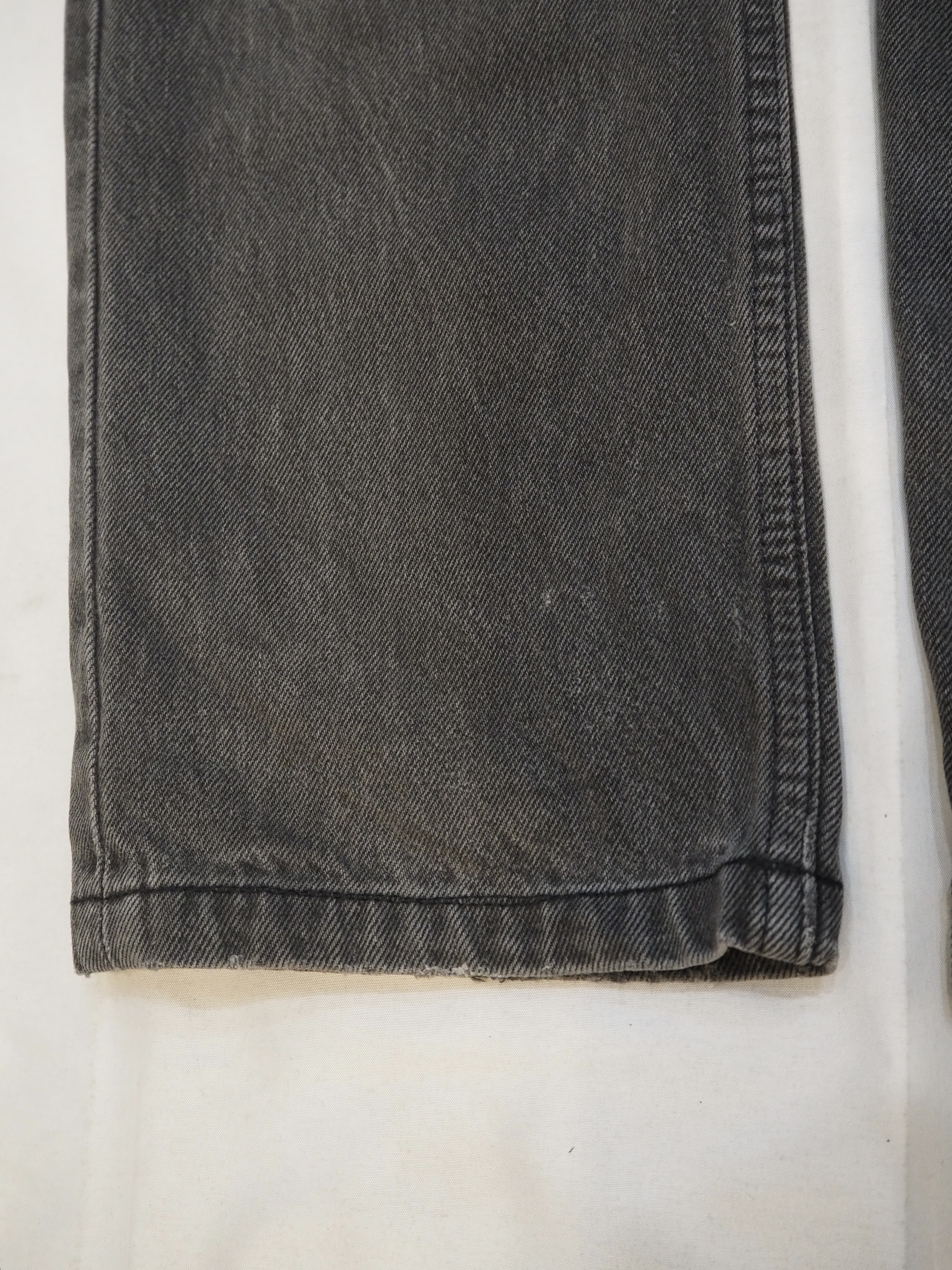 90’s Levi’s 501 Black Denim 32×28 US製 の画像 10