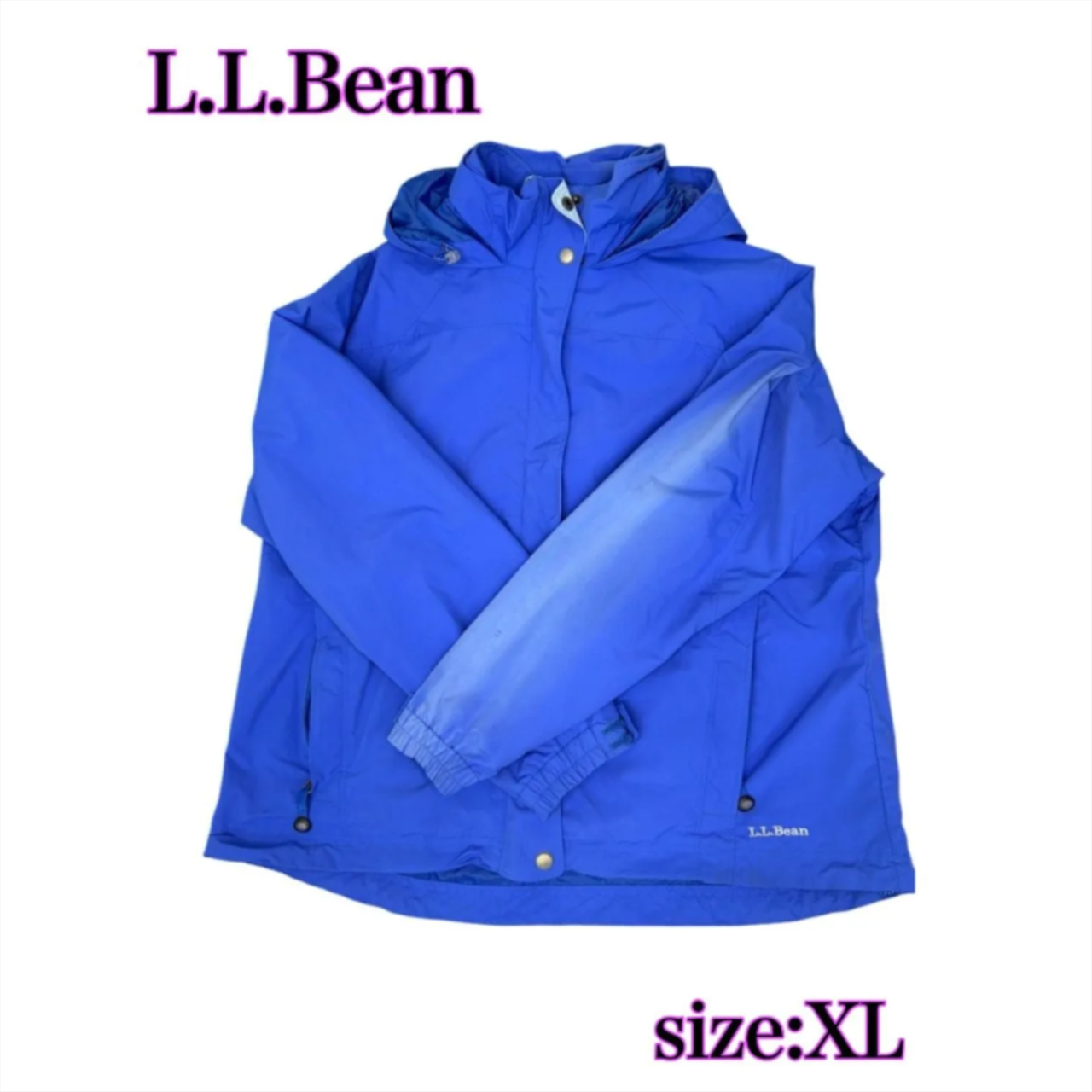 L.L.Bean ナイロンジャケットブルー L
