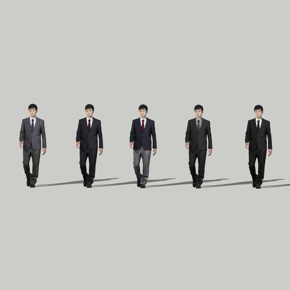 SketchUp素材 3D人物モデル ( Posed ) 101_Sota - 画像2