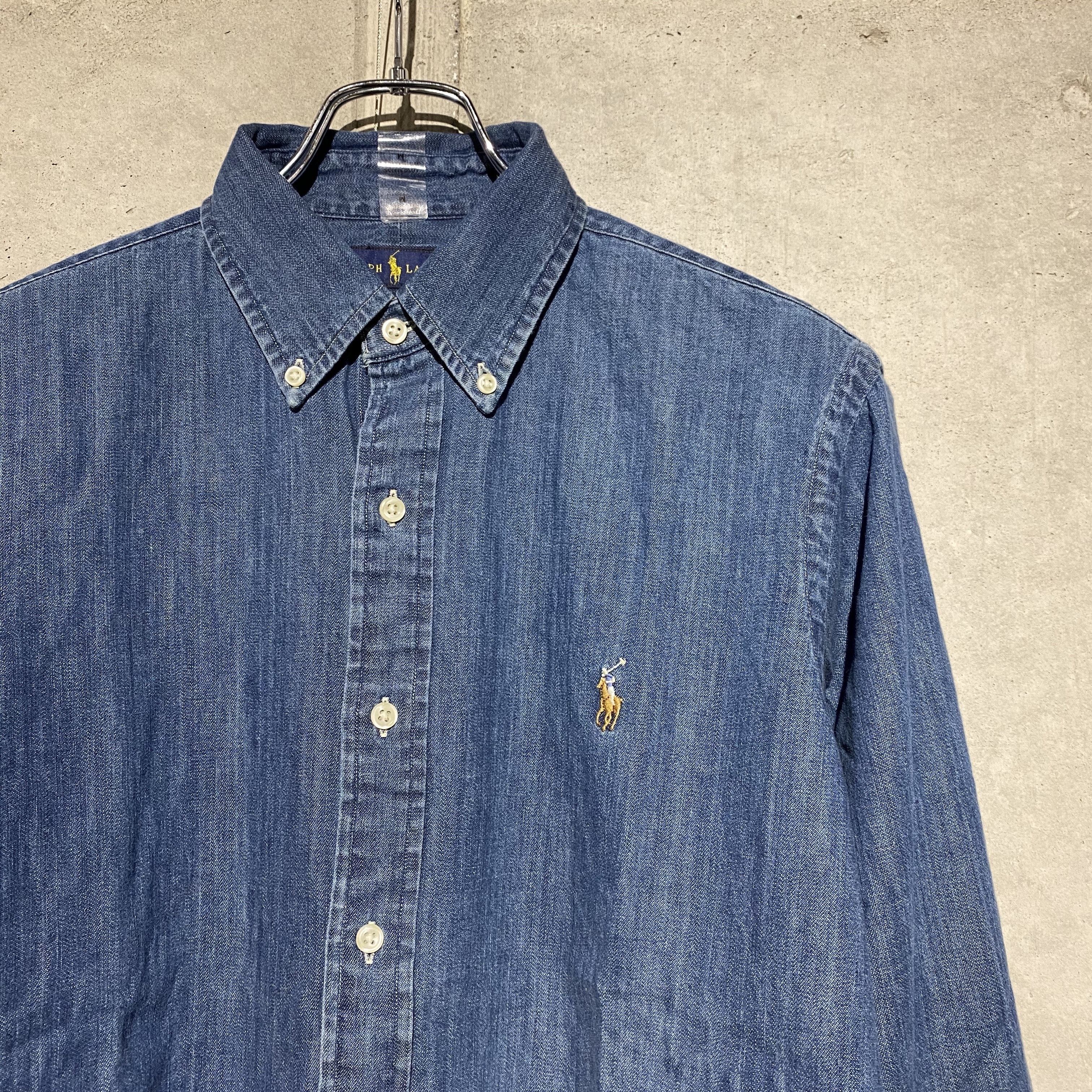 polo ralph lauren classic fit denim shirt
