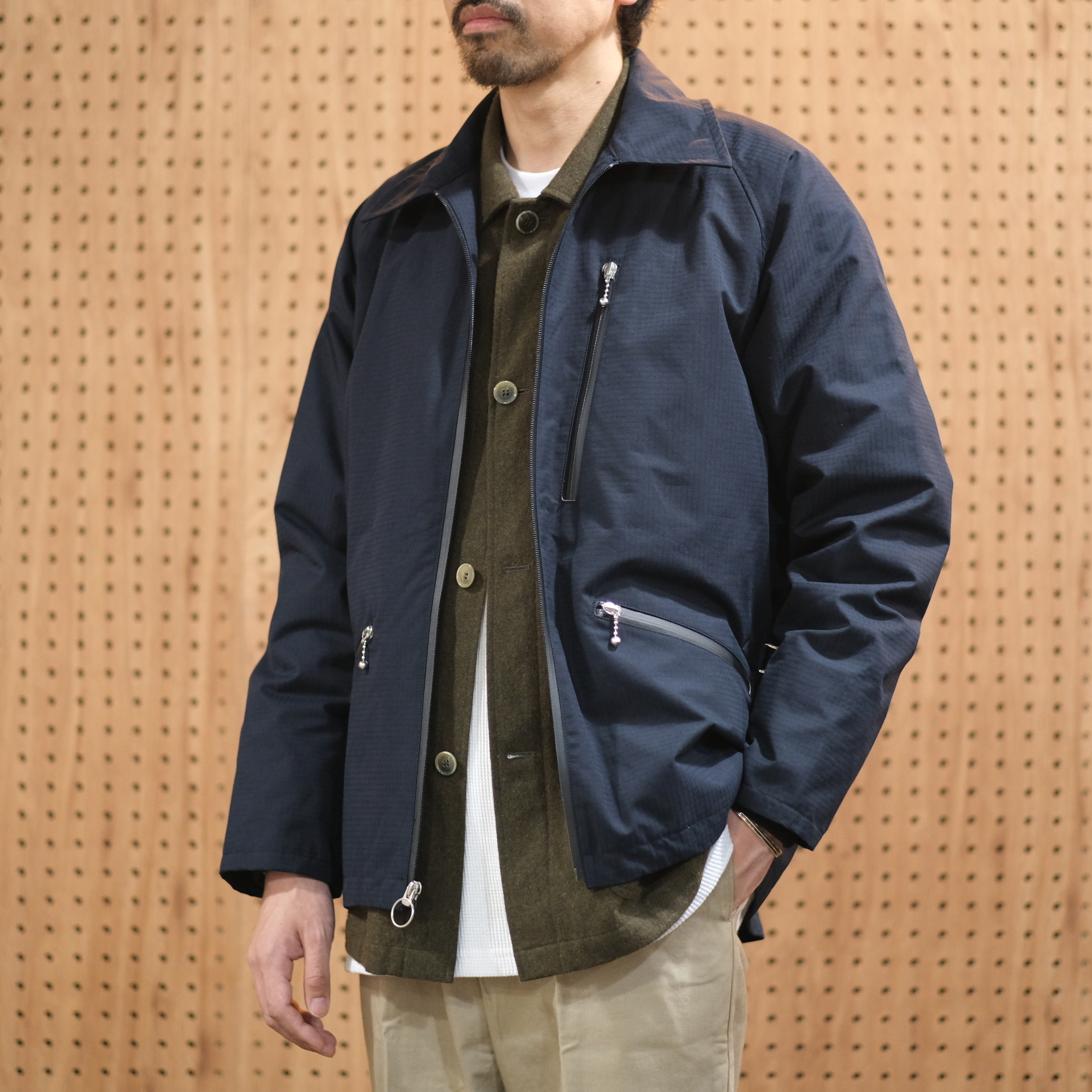 Slowpoke スローポーク By Product Weather Report Equipment The Gad Jacket Dk Navy Roamers And Seekers
