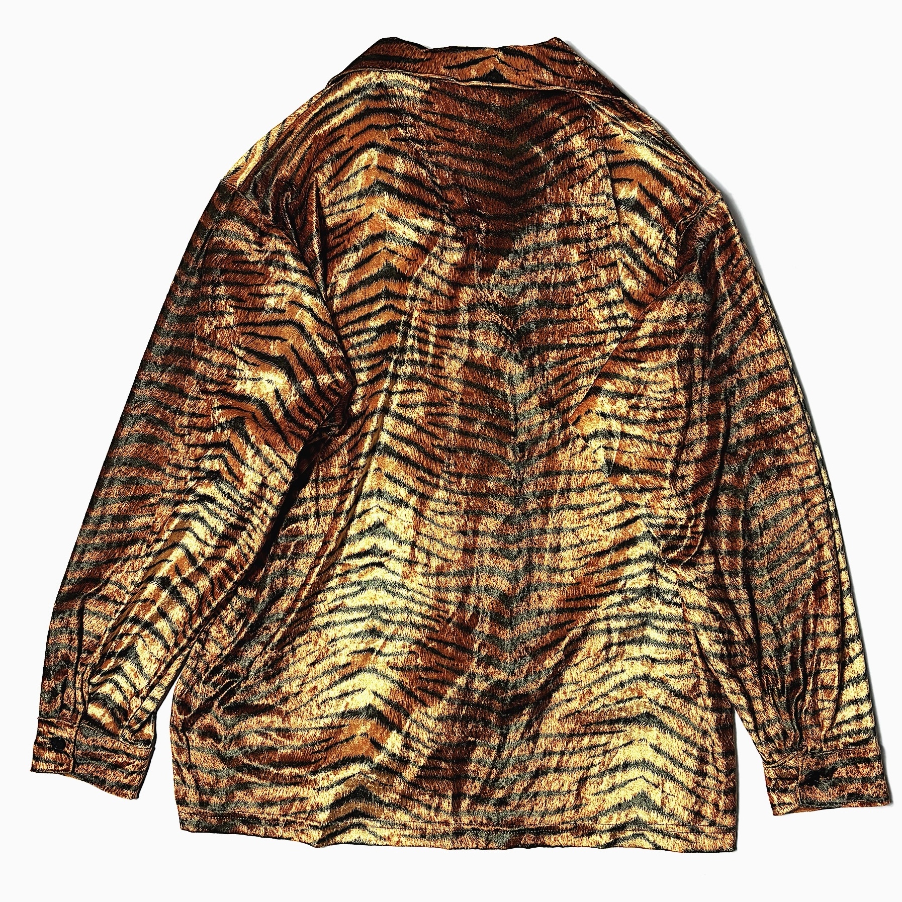 Vintage 90's Tiger Velvet Shirt の画像 2