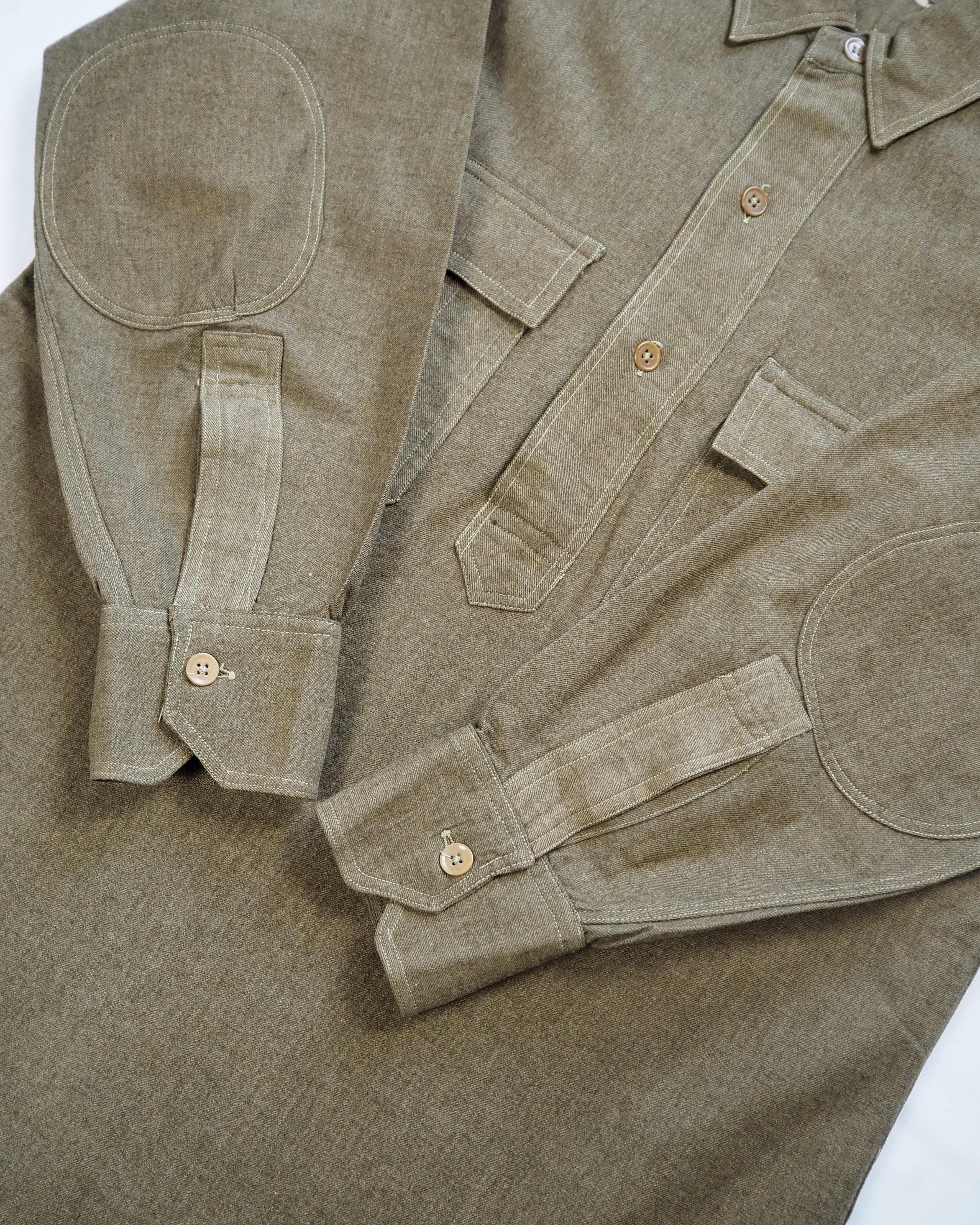 30’s U.S. ARMY ウールプルオーバーシャツ の画像 4