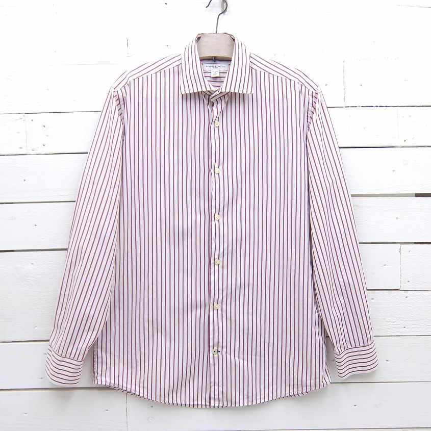 Banana Republic バナナリパブリック ストライプ柄 コットンシャツ メンズ Mサイズ Represent Onlinestore