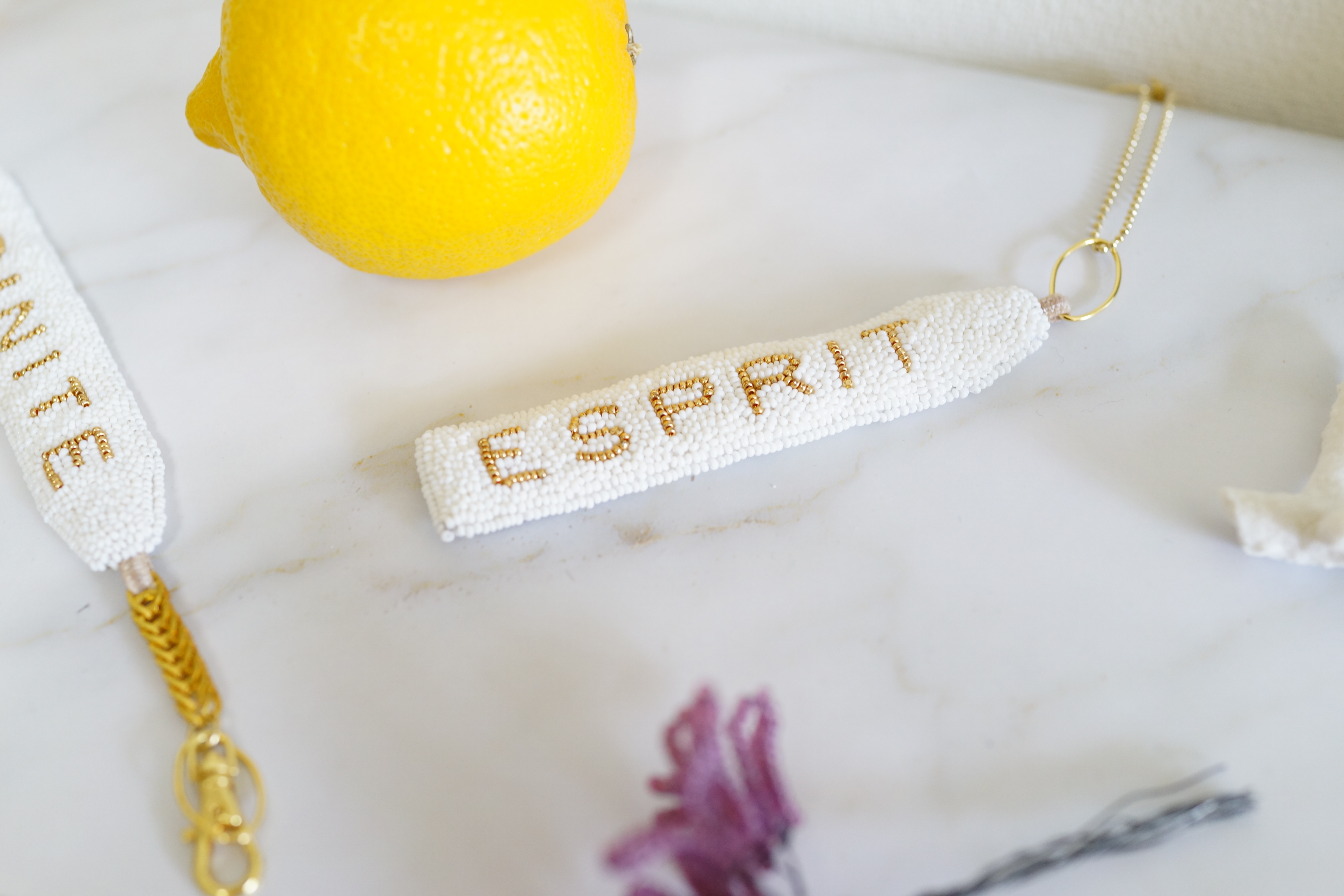 【刺繍キーアクセサリー】 "ESPRIT"