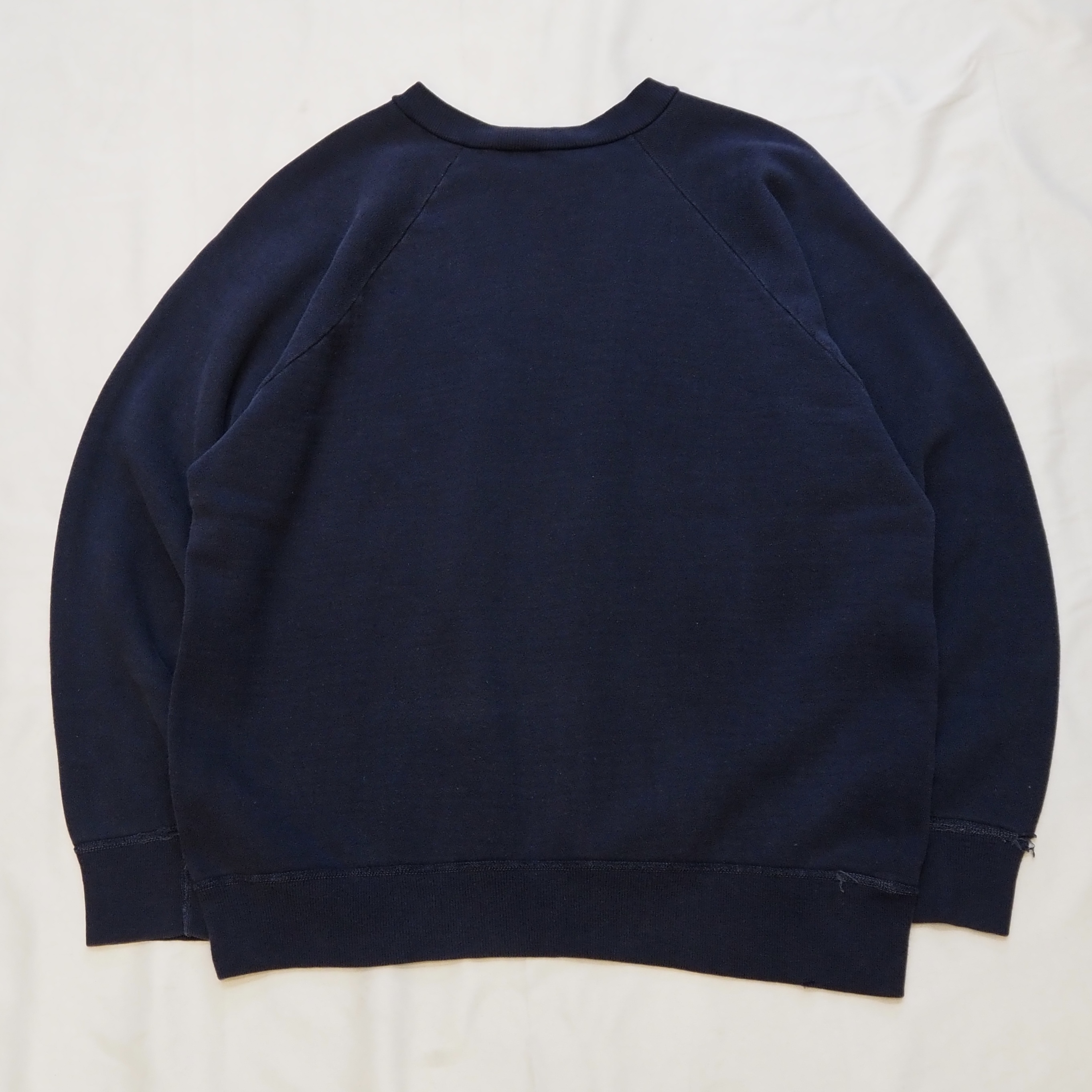 60’s Hanes ヴィンテージスウェット ネイビー の画像 9