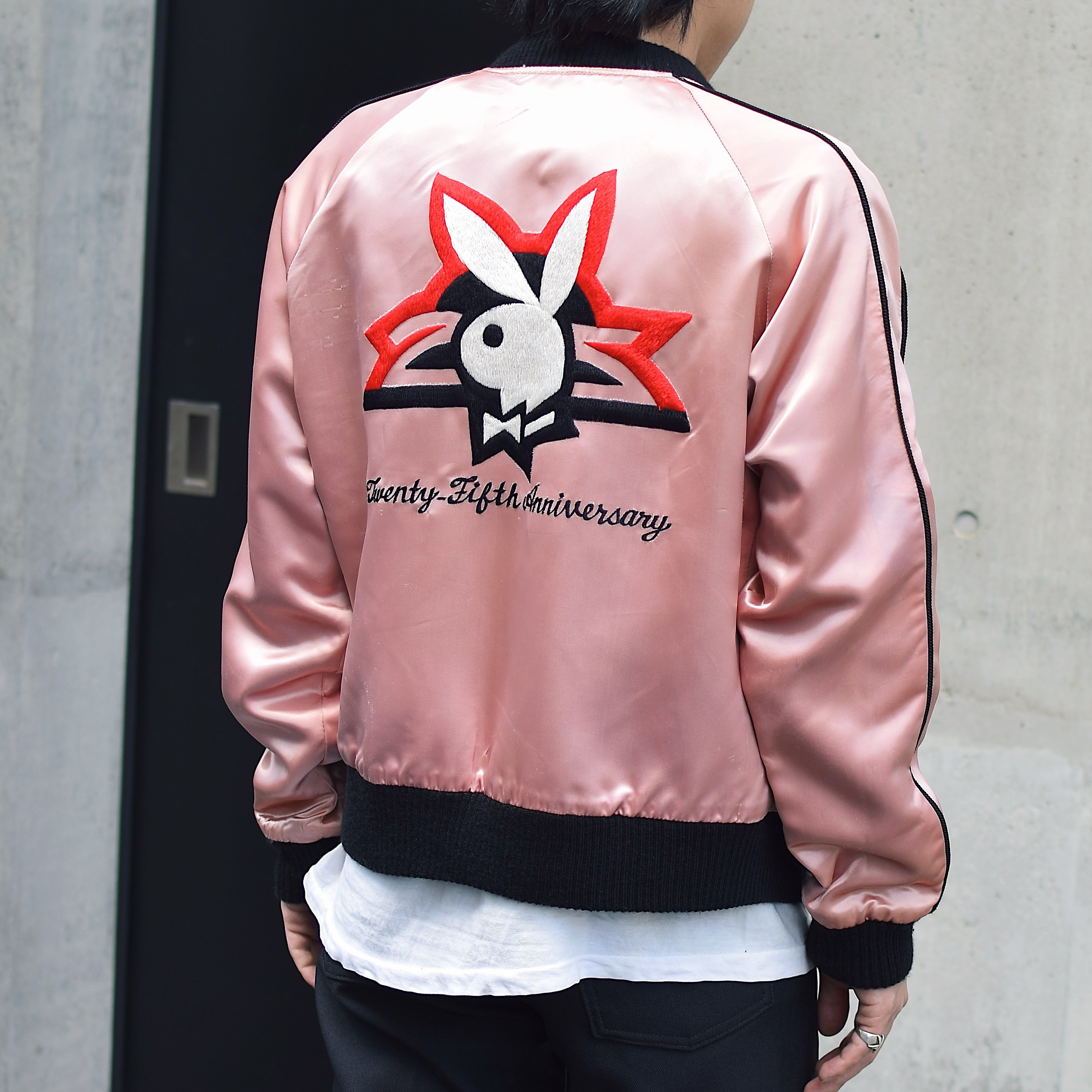 Vintage 70's【FAD TIMES INC.】"PLAY BOY" Satin Jacket の画像 4