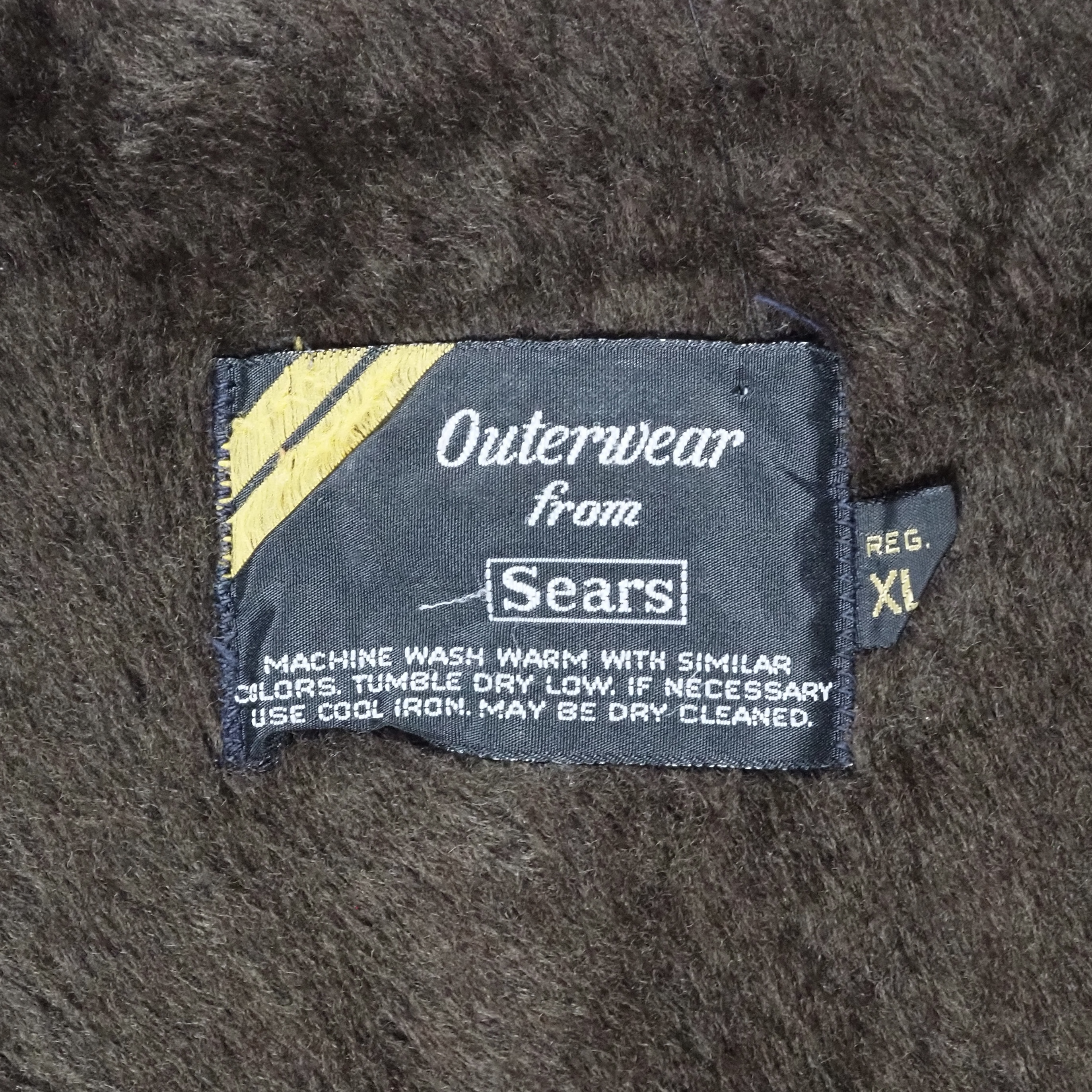 70’s Sears ナイロンコーチジャケット XLサイズ の画像 7