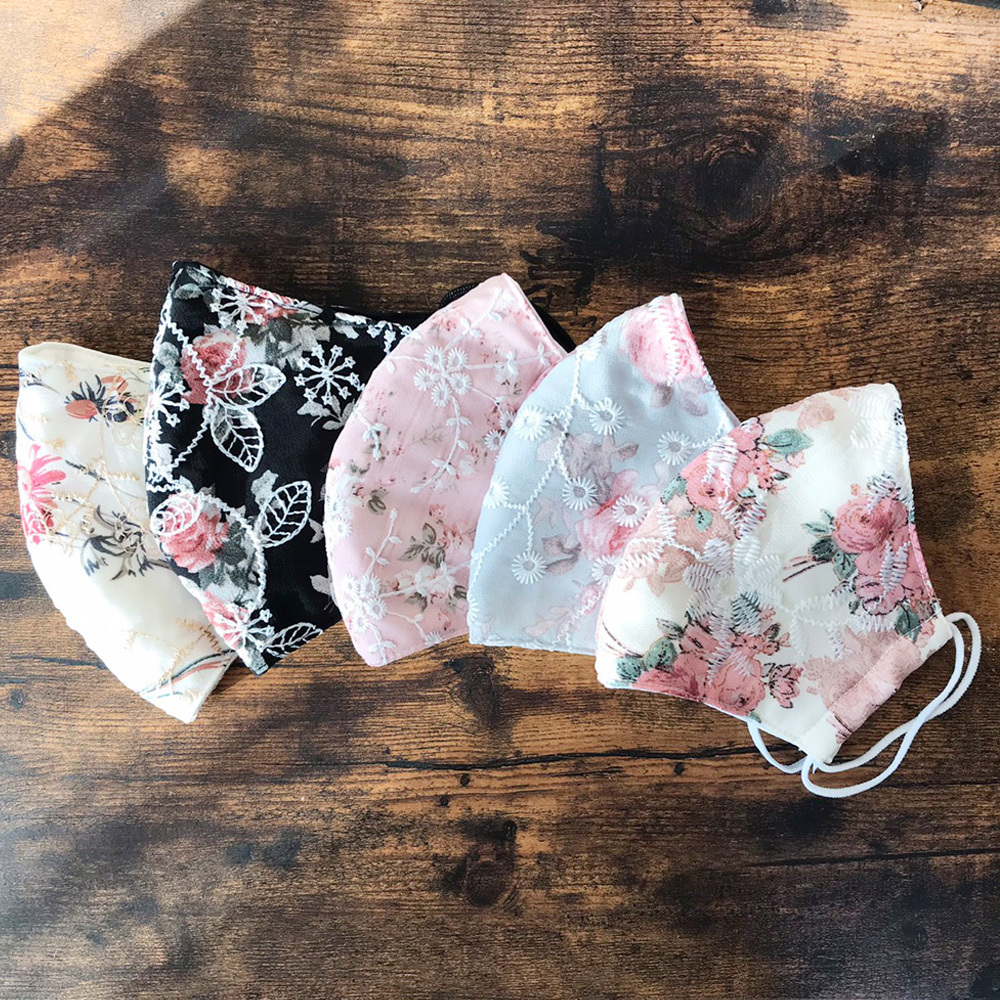 マスク 布マスク 洗える レース 花柄 刺繍 オシャレマスク かわいい 洗える布マスク オケージョン 結婚式 謝恩会 冠婚葬祭 オシャレ 立体 洗える 布マスク 快適な呼吸 蒸れないマスク オシャレマスク 122 0008 Strip Cabaret