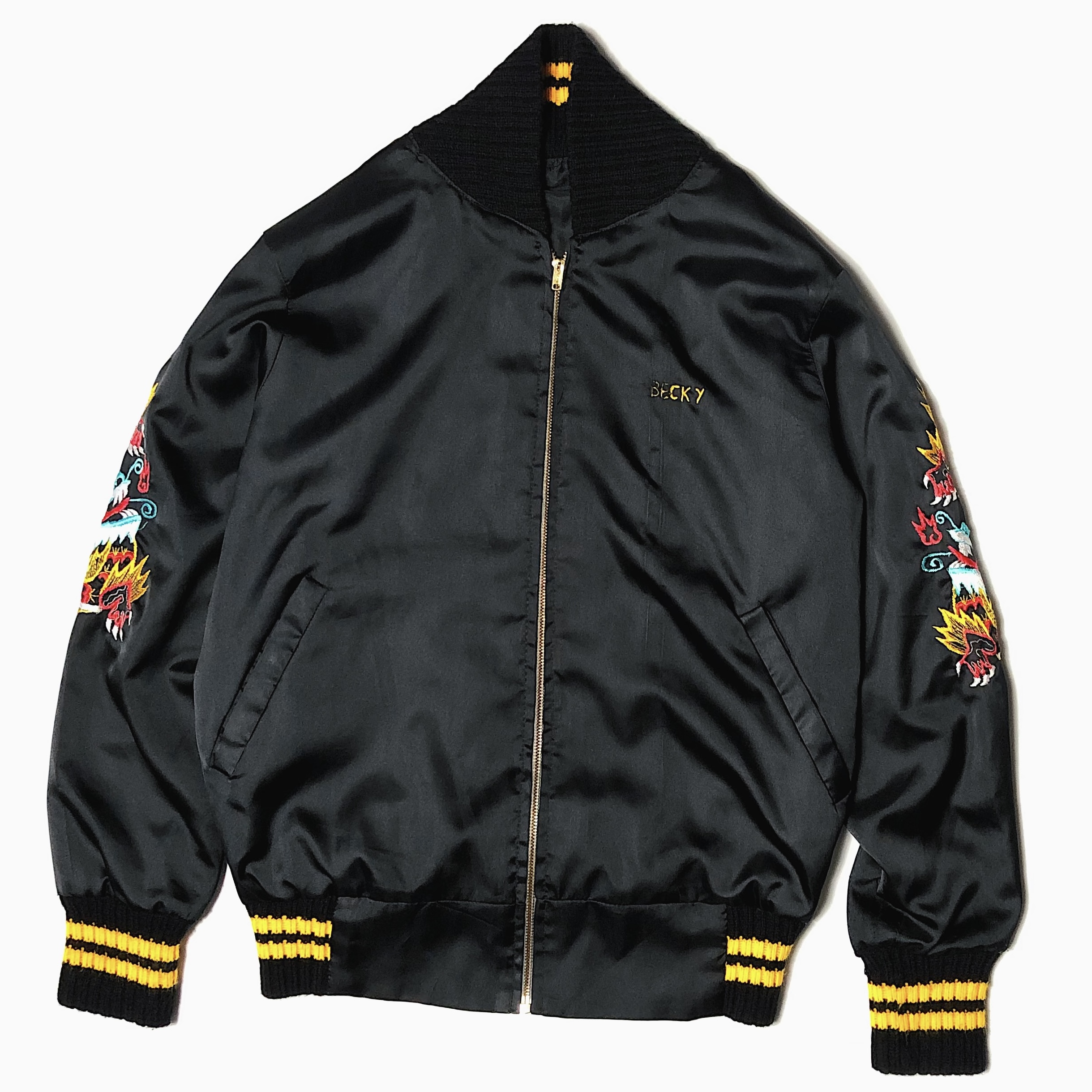 Vintage 80's "USS BUCHANAN WEST PAC" Souvenir Jacket の画像 2