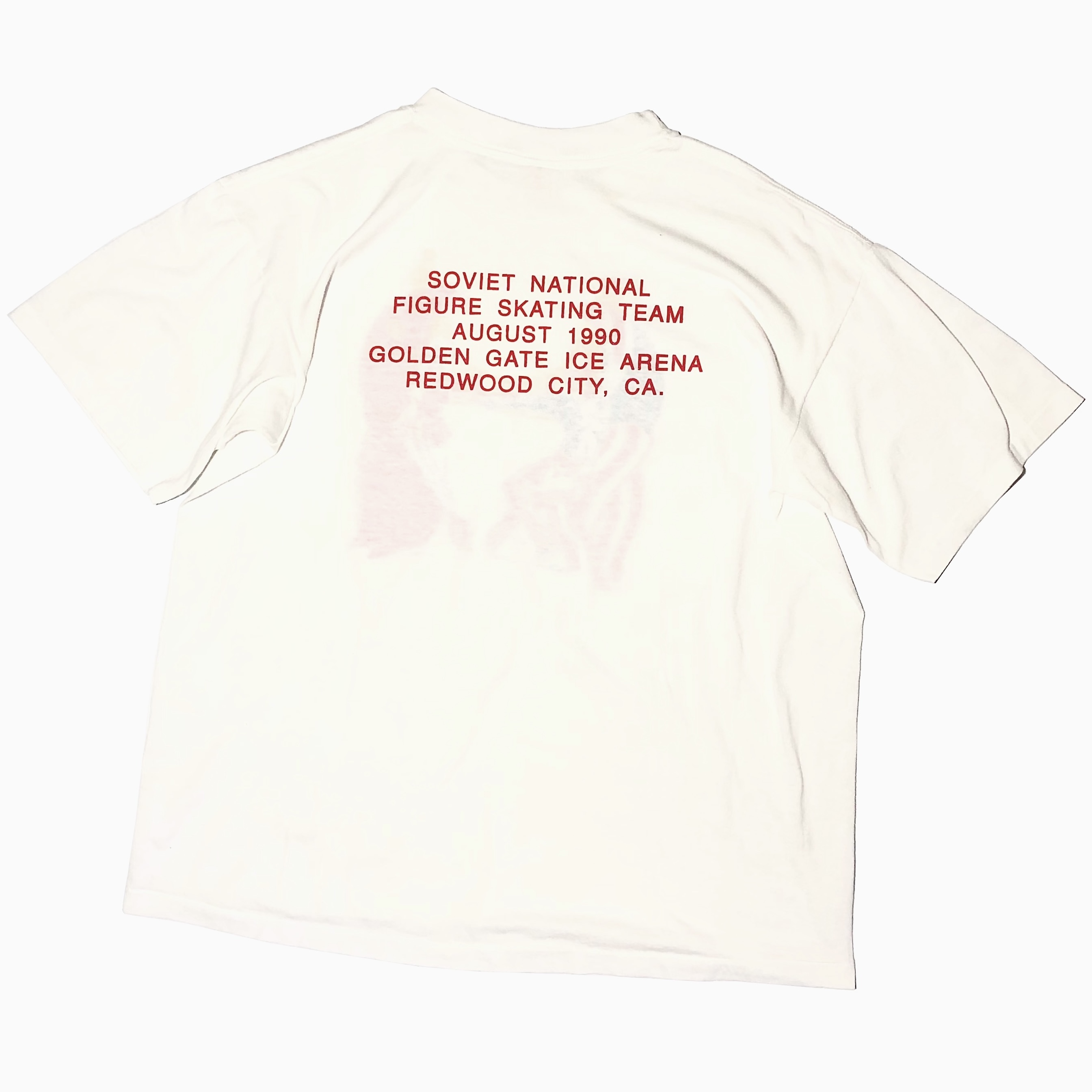 Vintage 80〜90's【TENNESSEE RIVER】"Figure Skating" T-shirt の画像 2