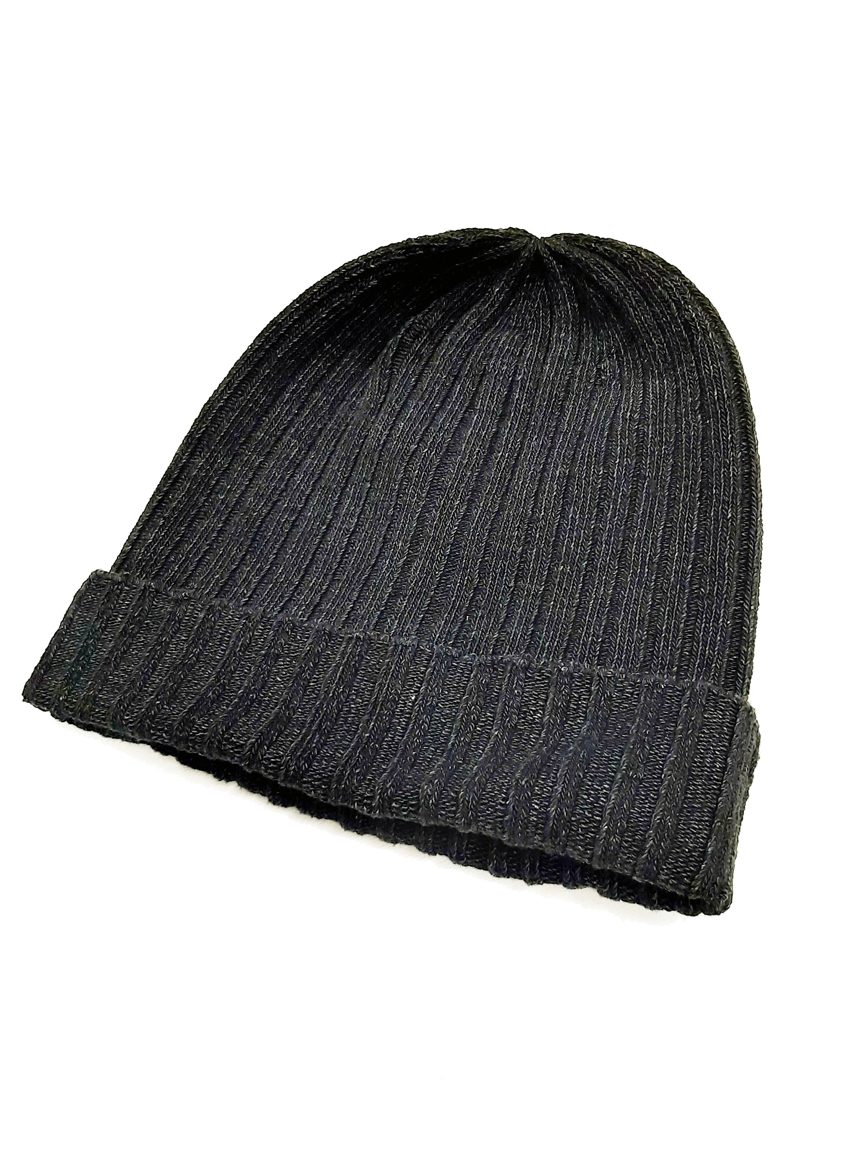 デニムニットキャップ ブラック Edge Of Line Online Store