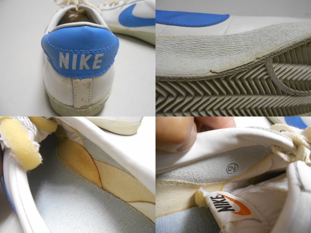 80s nike ナイキ レザー スニーカー 30cm アメリカ古着 D949 古着屋 ジョージア 80s nike ナイキ レザー スニーカー 30cm アメリカ古着 D949 古着屋 ジョージア