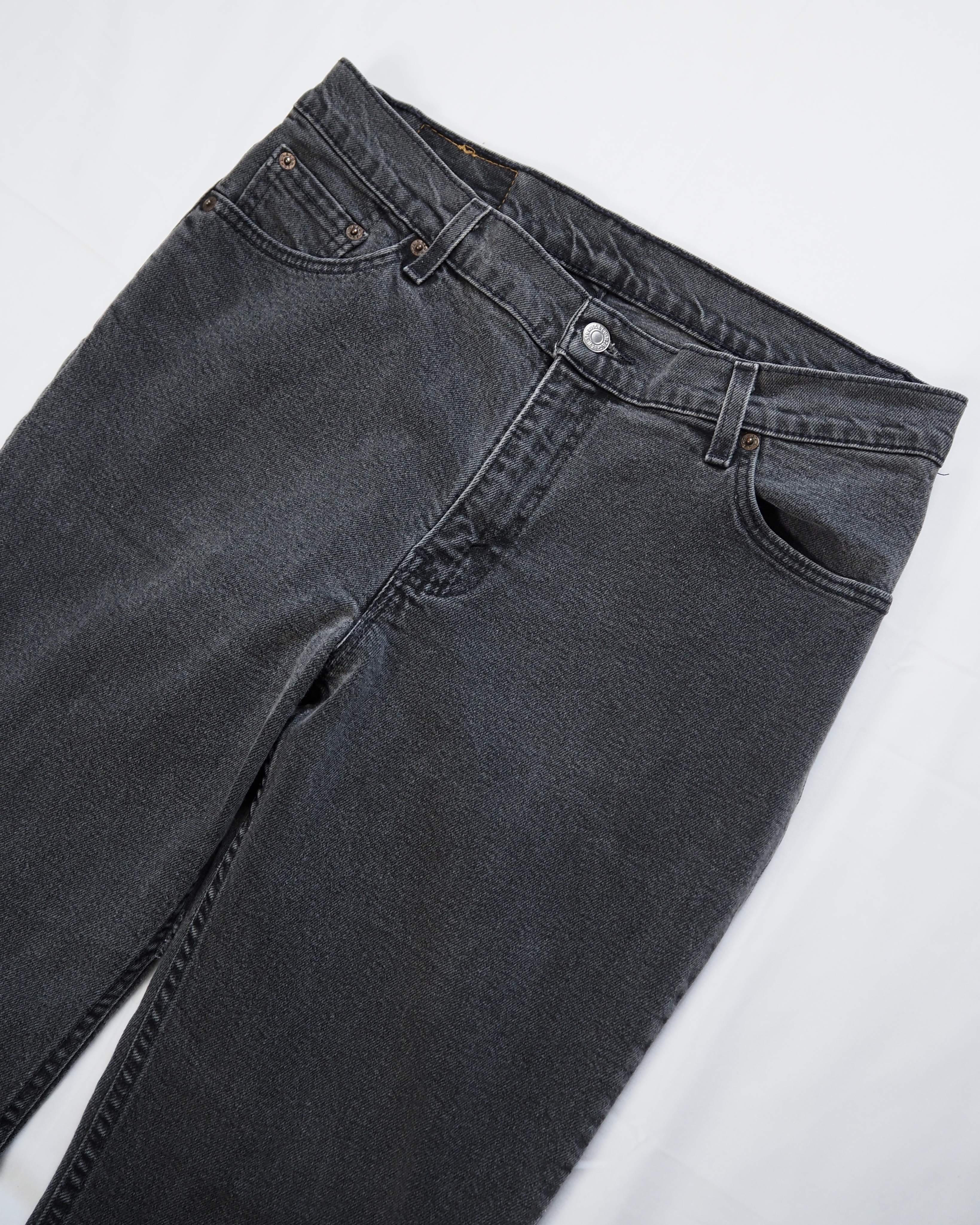 【VCM入荷】90’s Levi’s 517 ブラックデニム の画像 4