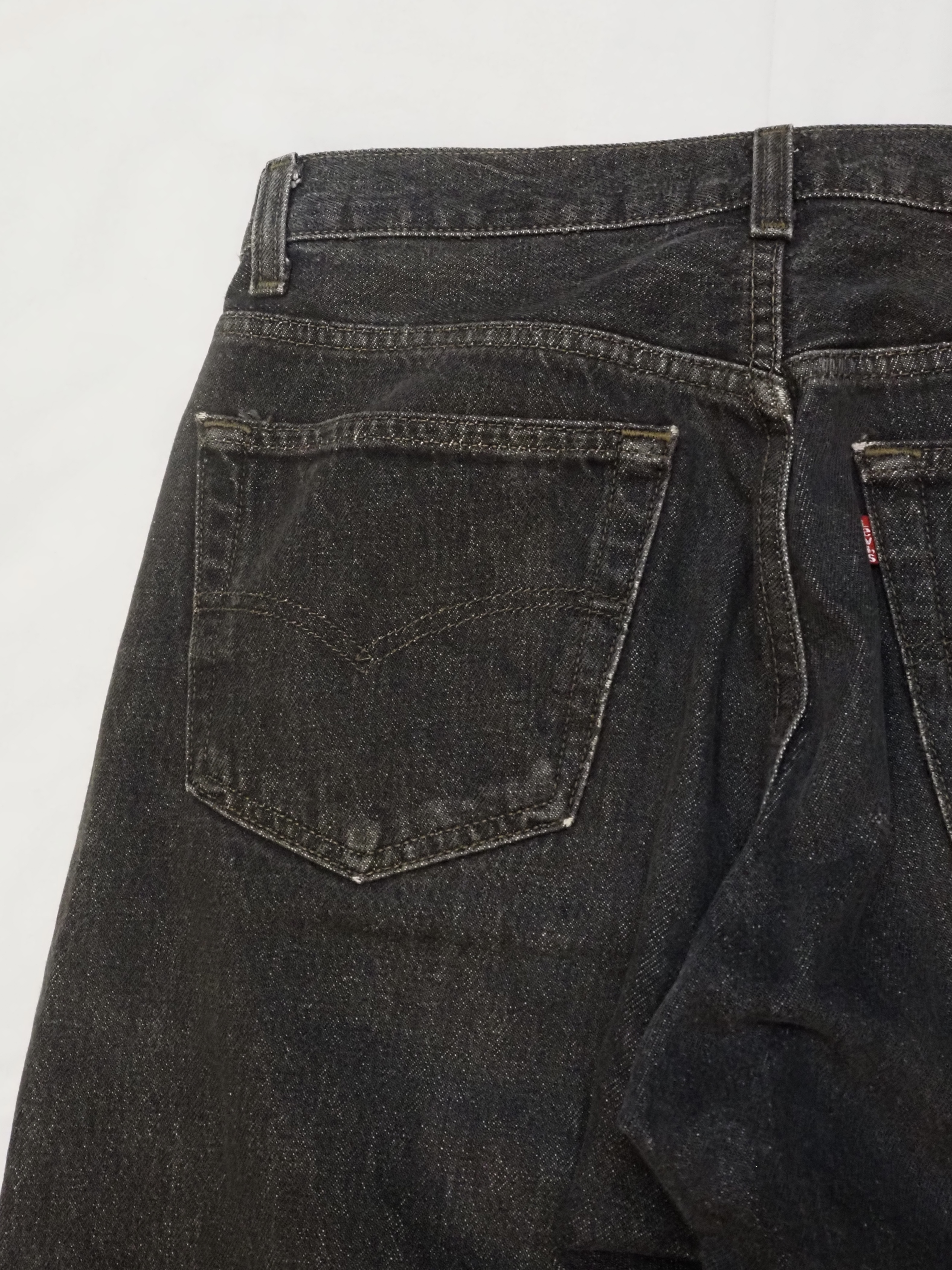90’s Levi’s 501 Black Denim 32×34 “先染め" の画像 15