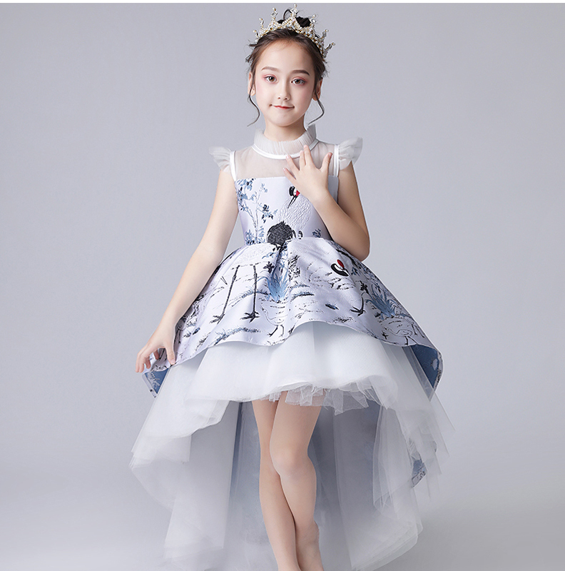 子どもドレス スタンドネック キッズドレス ジュニア フォーマル用 子どもドレス スタンドネック キッズドレス ジュニア フォーマル用