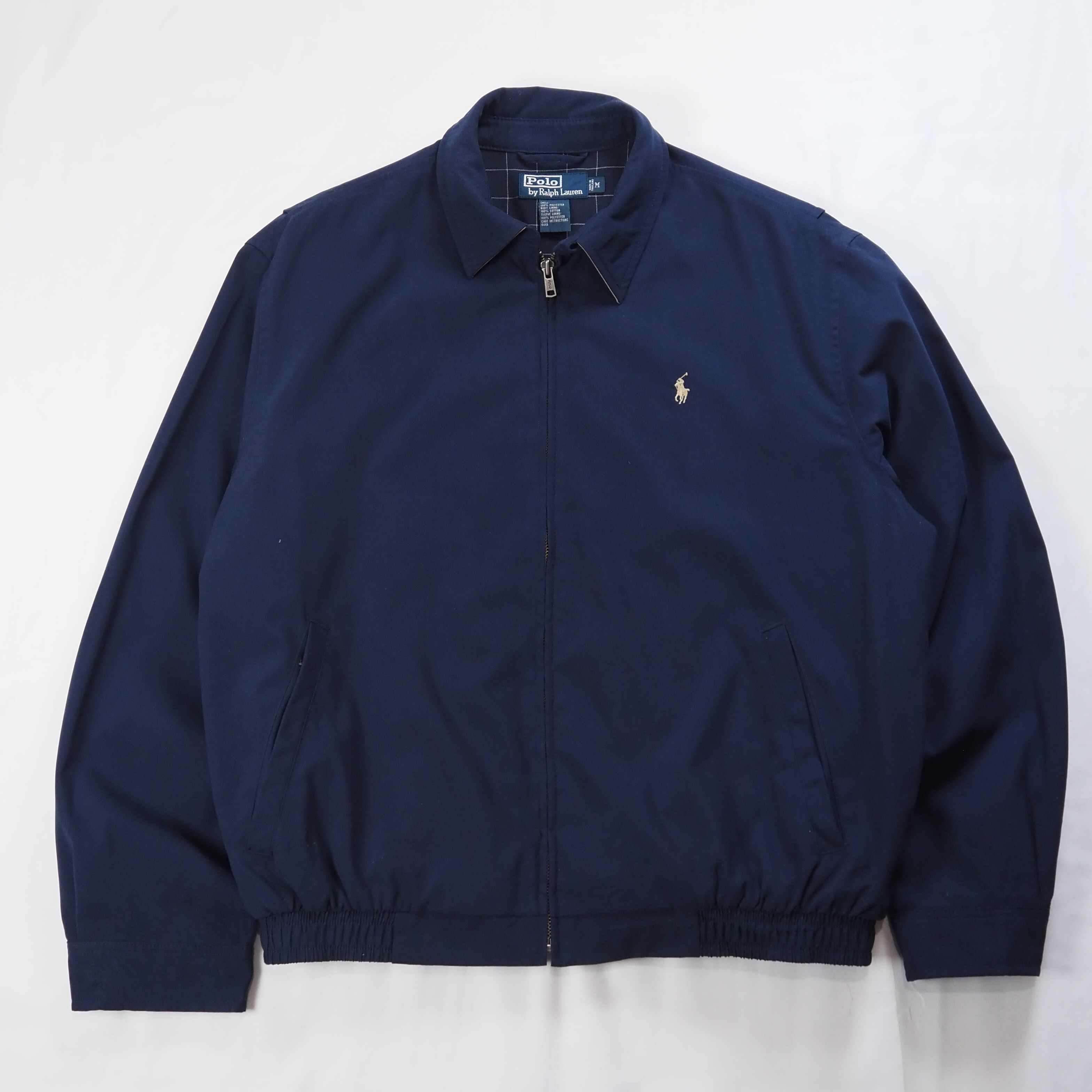 90's Ralph Lauren スイングトップ ネイビー Mサイズ