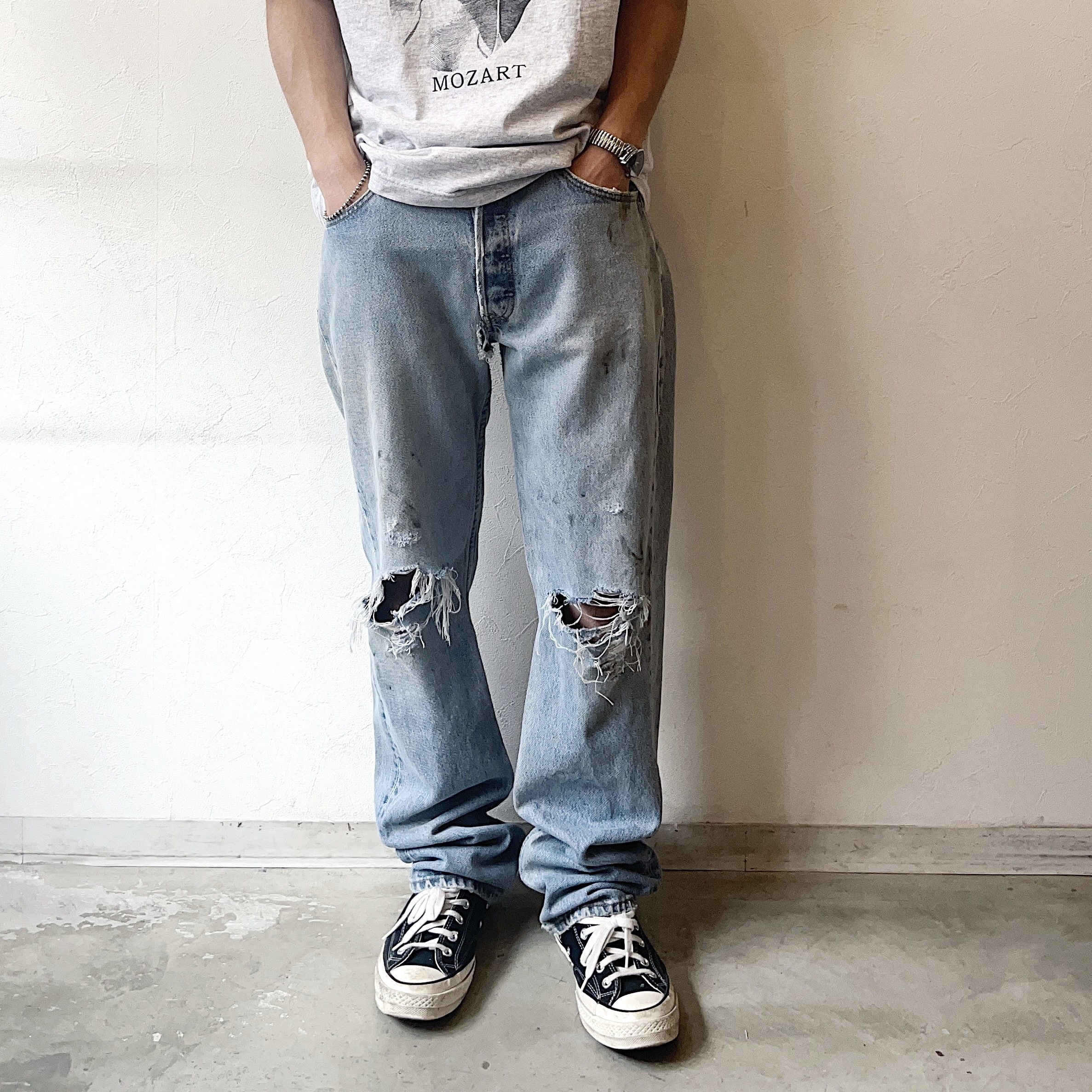 Vintage 90's【Levi's】501 Grunge Denim Pants の画像 3