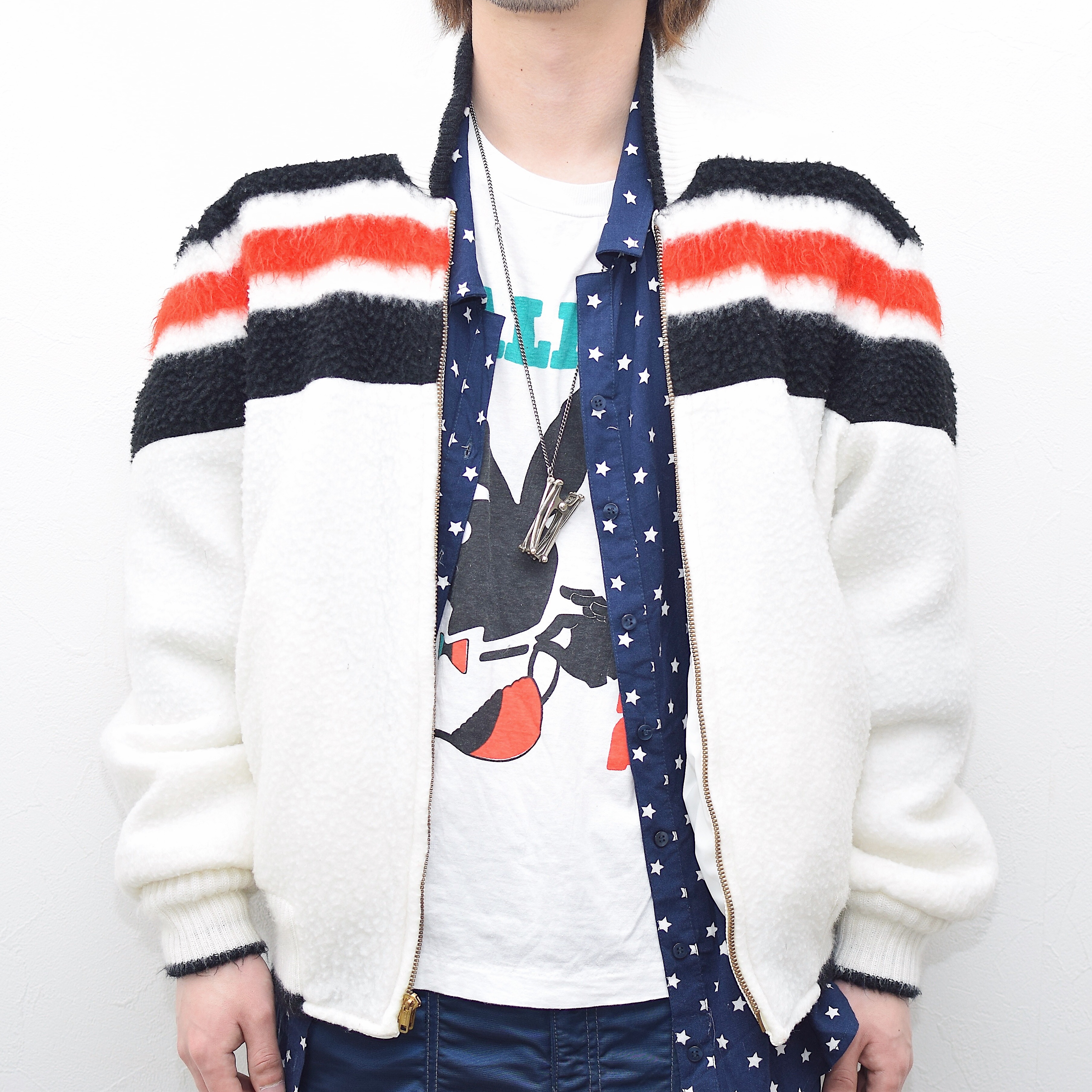 Vintage 50's Reversible Fleece Jacket の画像 4