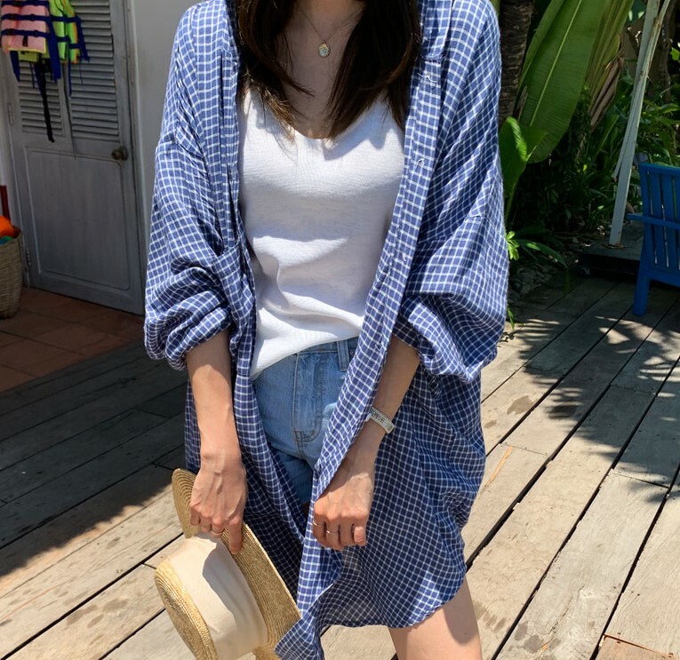 パーカー レディース ロングカーディガンレディース フード付き 夏 レディースカーディガン 大きいサイズレディースカーディガン ロングカーディガン 大きいサイズレディース夏 リゾート ギンガムチェック Uv対策 春夏 S M L Xl Viento