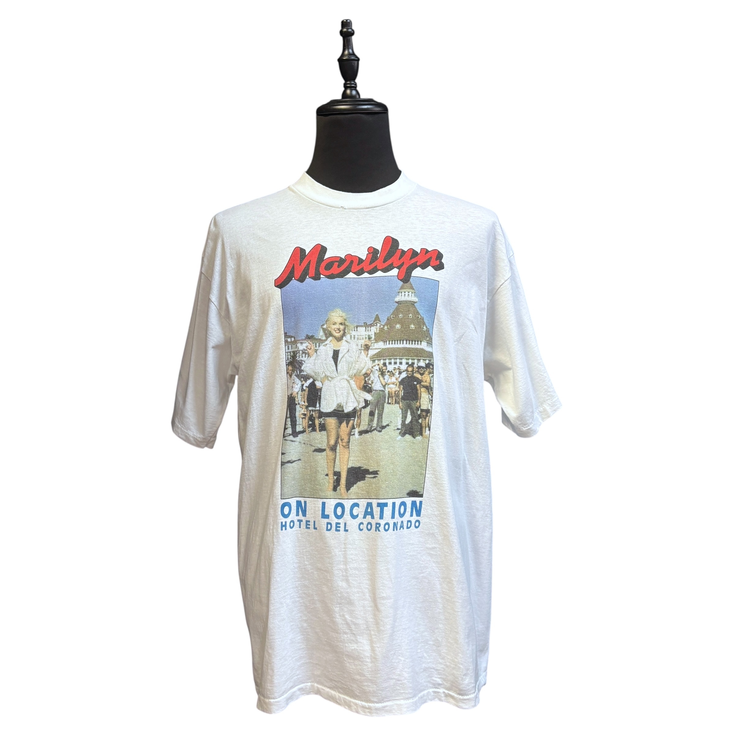 【MARILYN MONROE】マリリンモンロー Marilyn on Location Hotel del Coronado Vintage Tシャツ XL