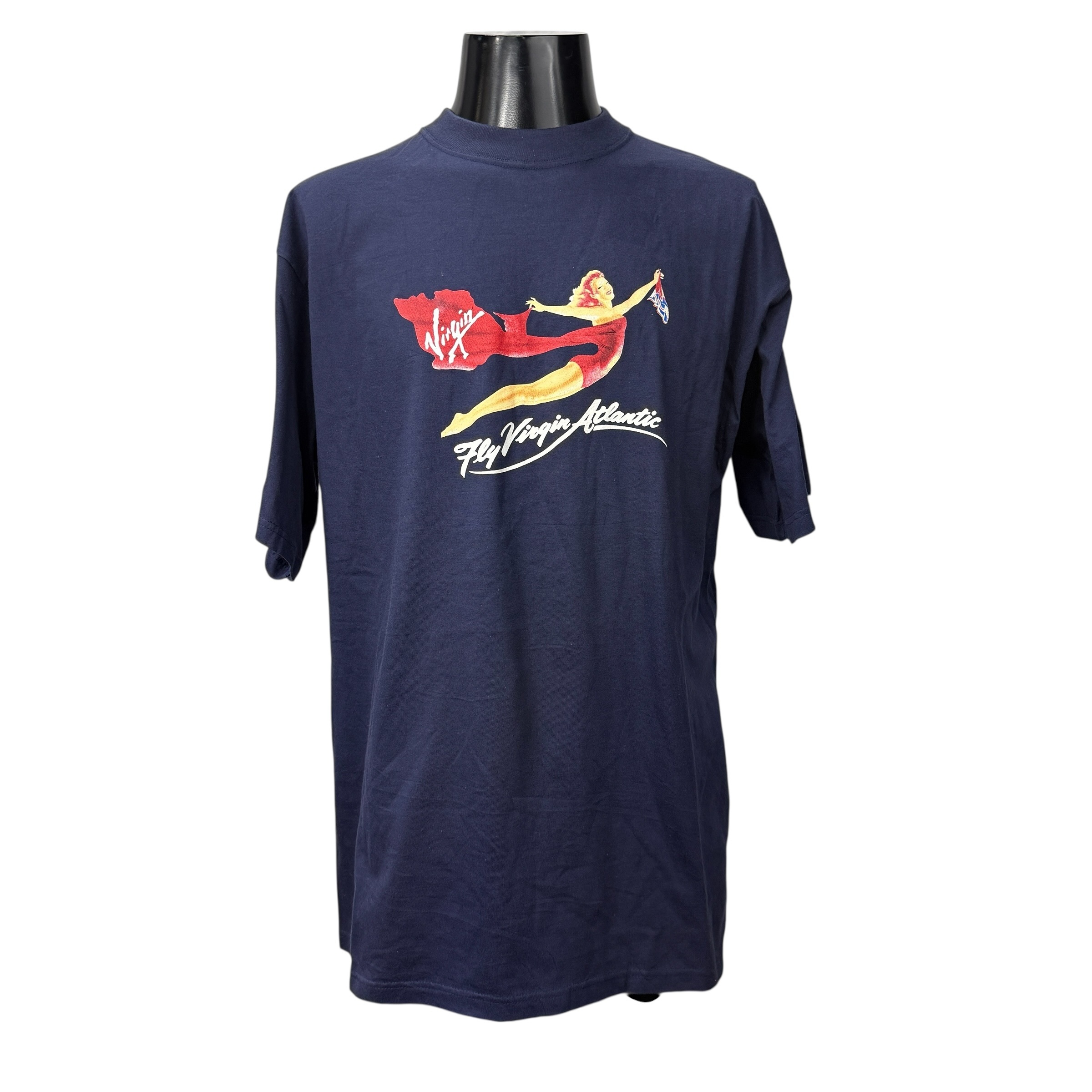 【Virgin Atlantic】ヴァージン航空 “Fly Virgin Atlantic” 90’s Vintage Tシャツ