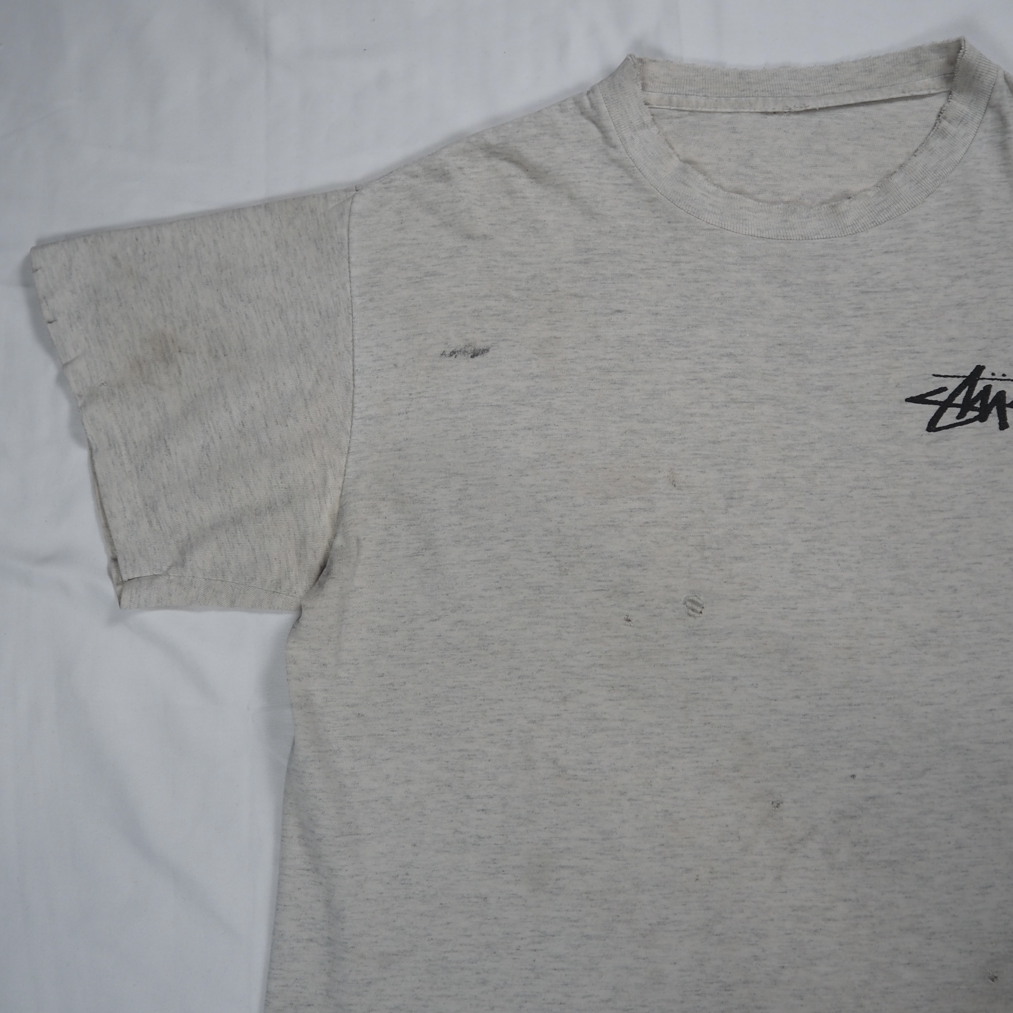 80’s OLD STUSSY ドラゴン グレー の画像 9