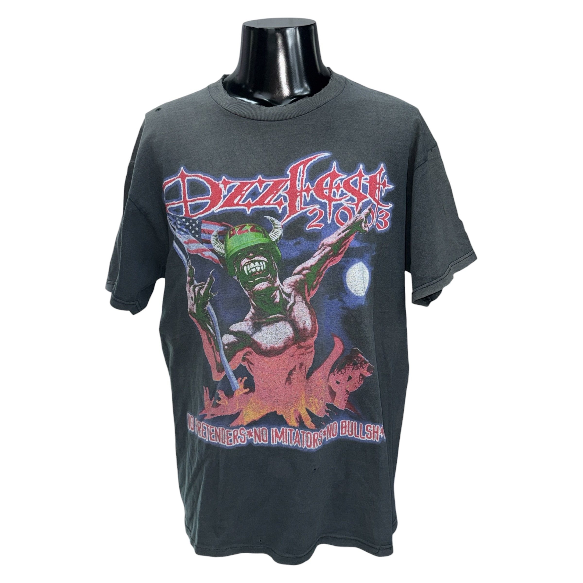 【OZZY OSBOURNE】オジー・オズボーン “OZZFEST 2003” DELTAタグ Y2K Vintage Tシャツ