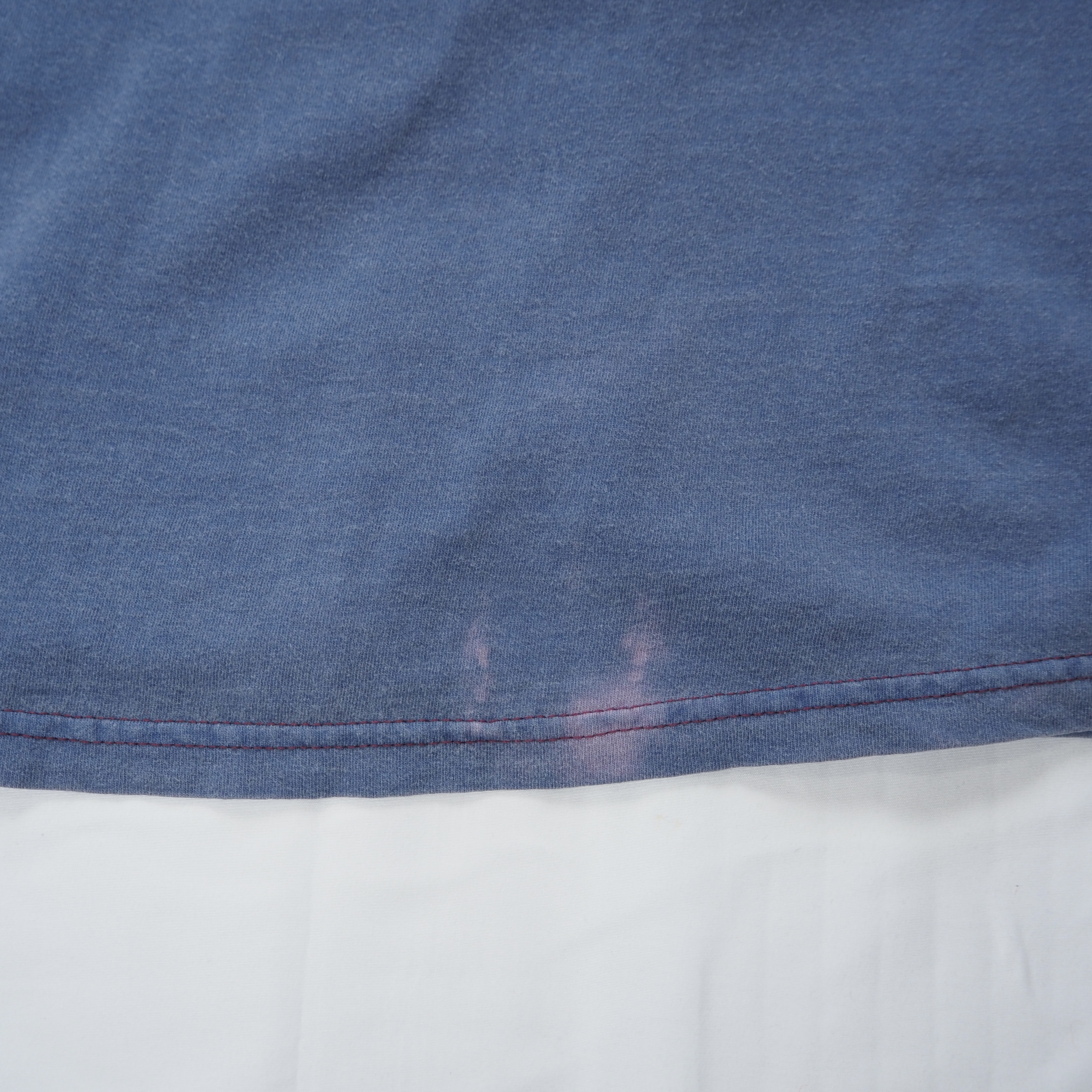 90’s Levi’s ブランクTシャツ ブルー アメリカ製 の画像 16