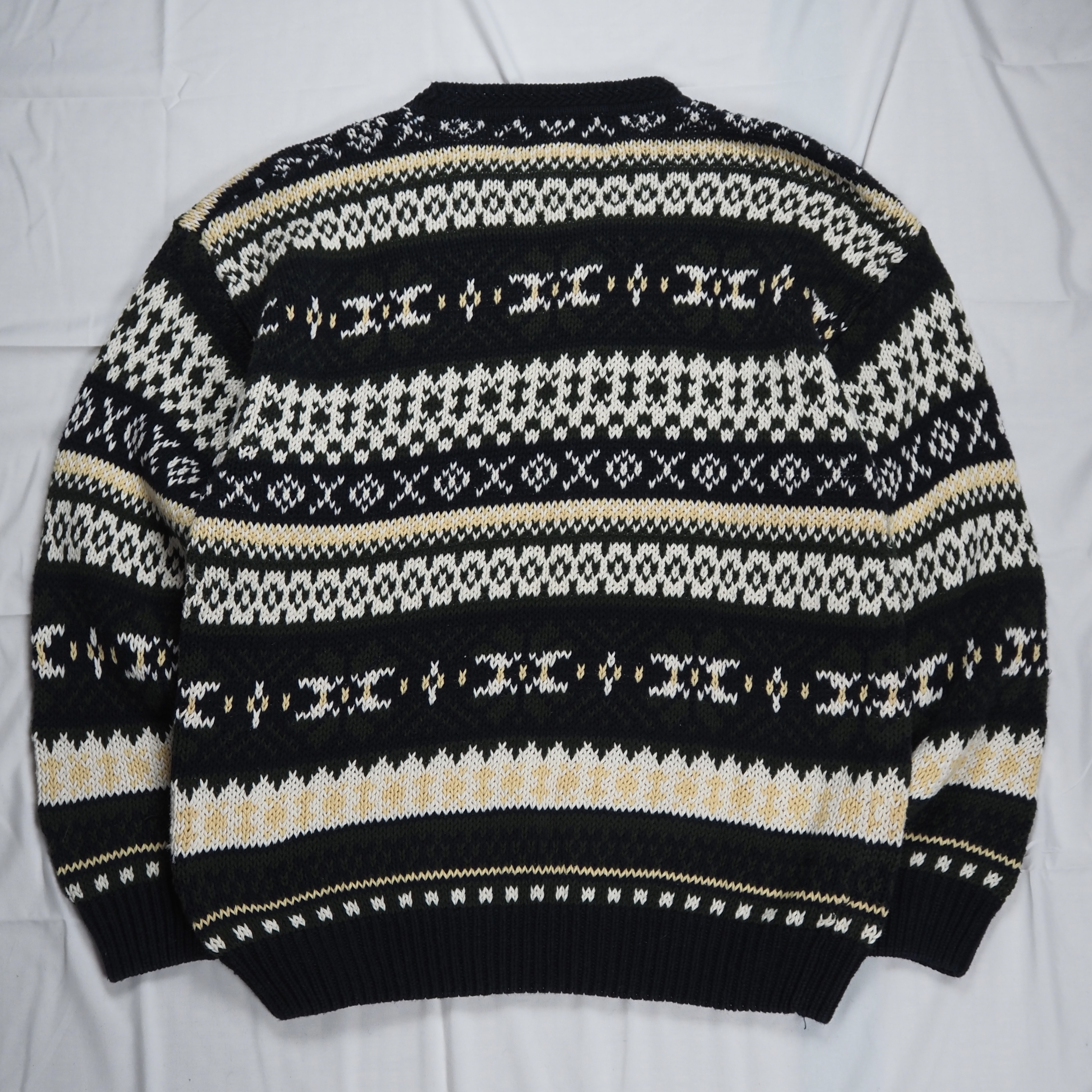 00’s IVY CREW コットンニット XLサイズ の画像 9