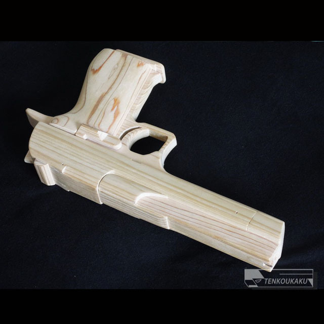 Blowback Rubber Band Gun・DezertEagleType（English version） ブローバックする輪ゴム