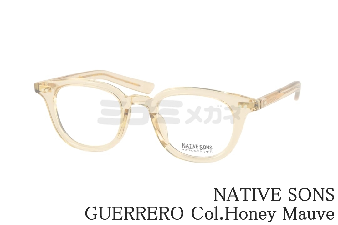 木村拓哉さん着用】NATIVE SONS サングラス GUERRERO SUN Col.Black PL