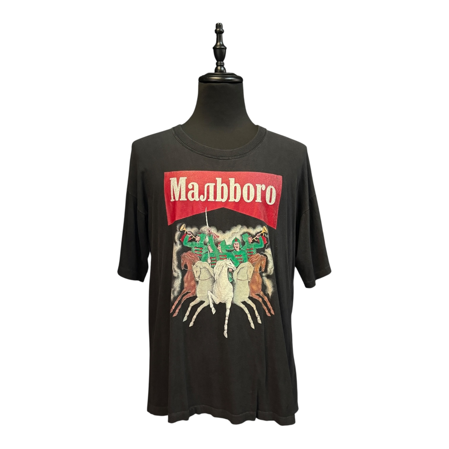【Marlboro】マルボロ 騎士5人 レア Vintage Tシャツ L